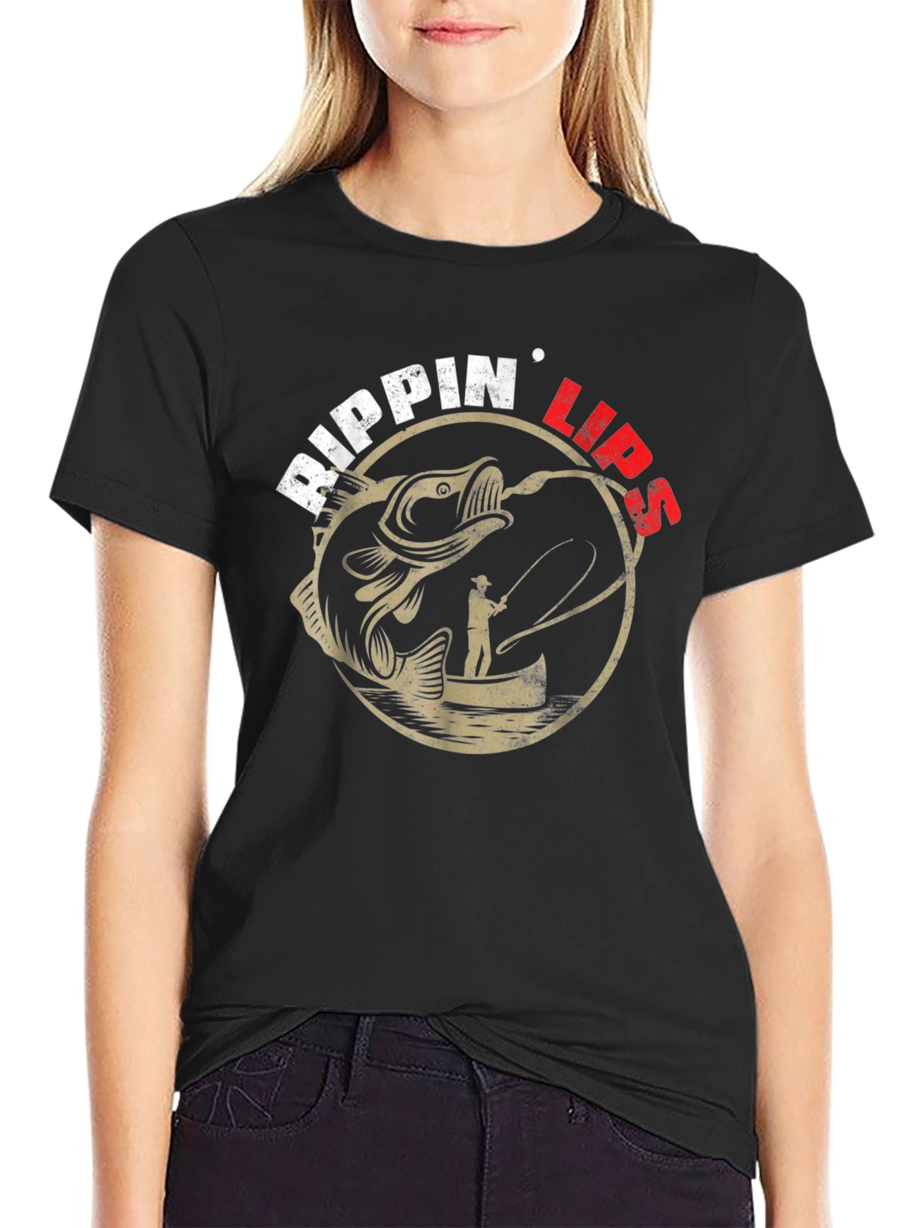 Rippin Lips Fishing T-Shirt - Angler Tee