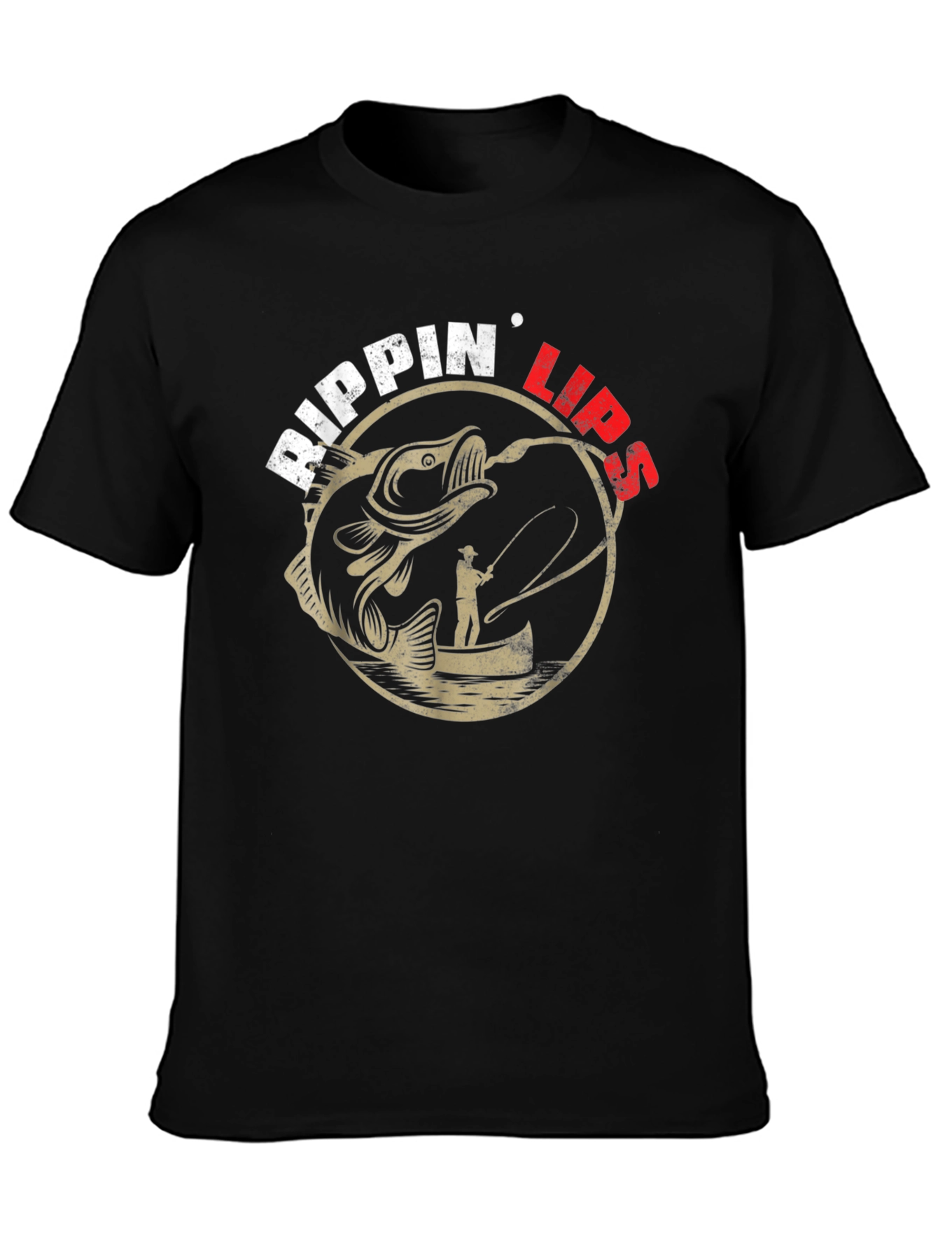 Rippin Lips Fishing T-Shirt - Angler Tee