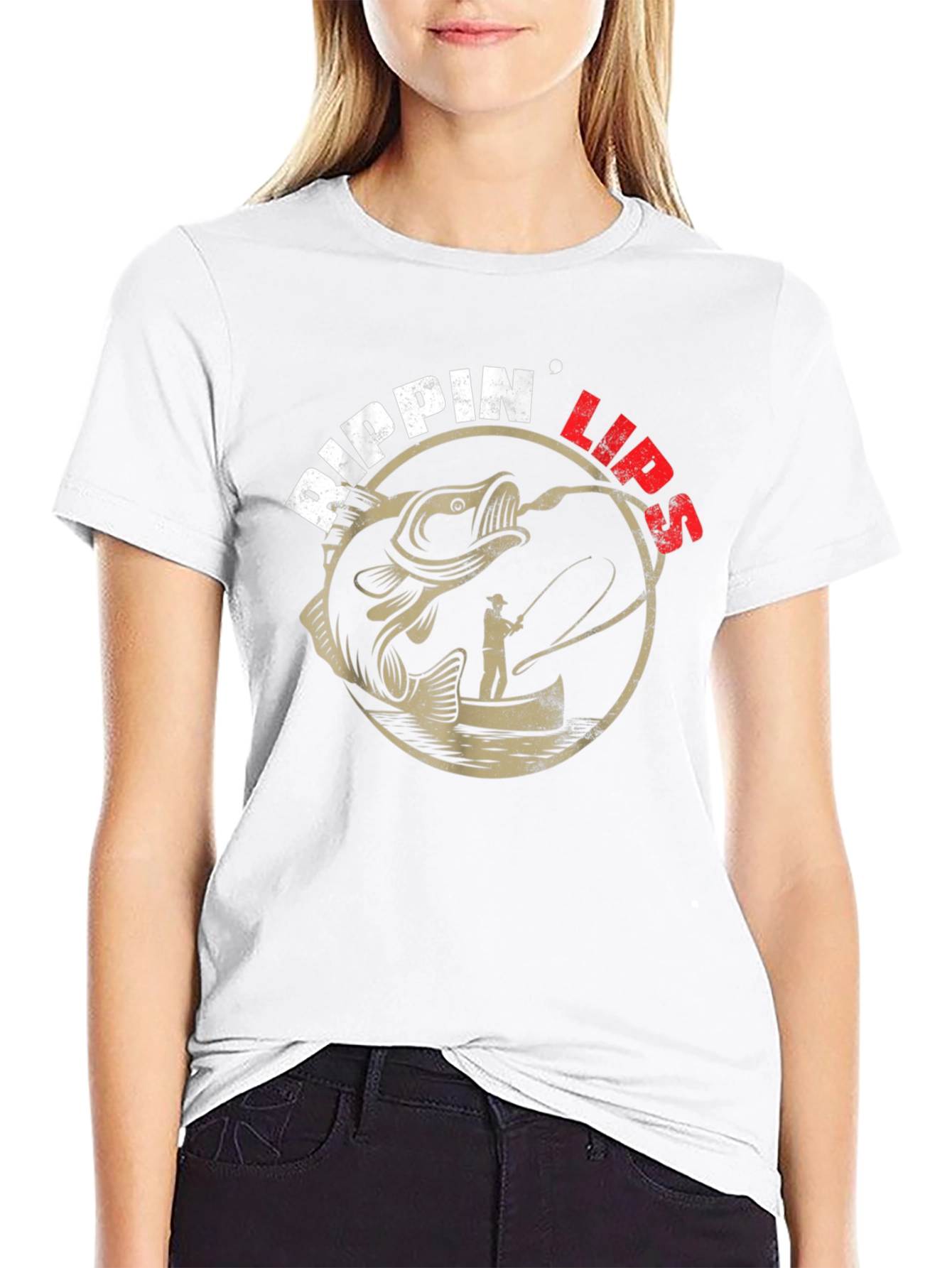 Rippin Lips Fishing T-Shirt - Angler Tee