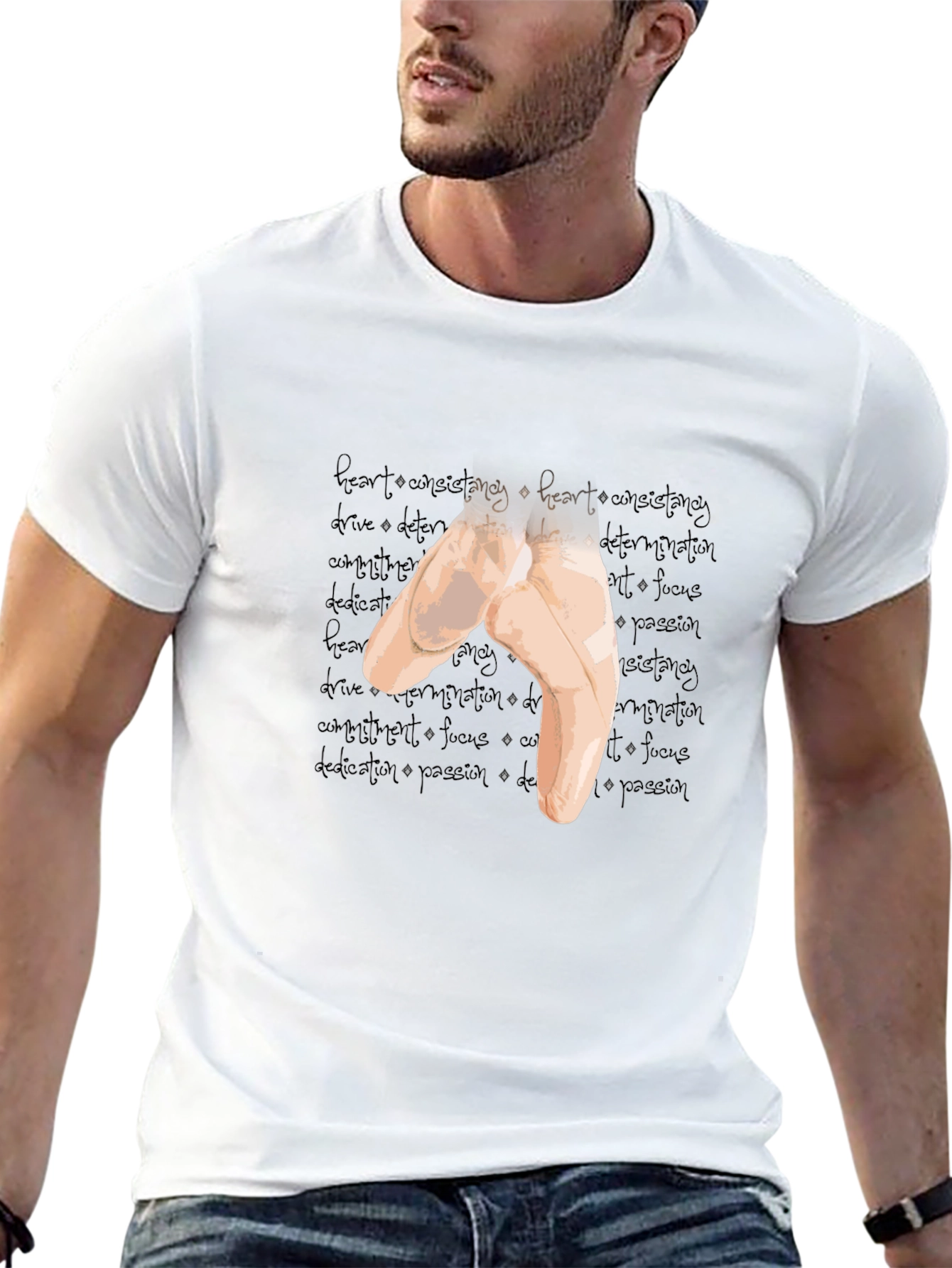 Ballet Pointe Shoe Graphic T-Shirt