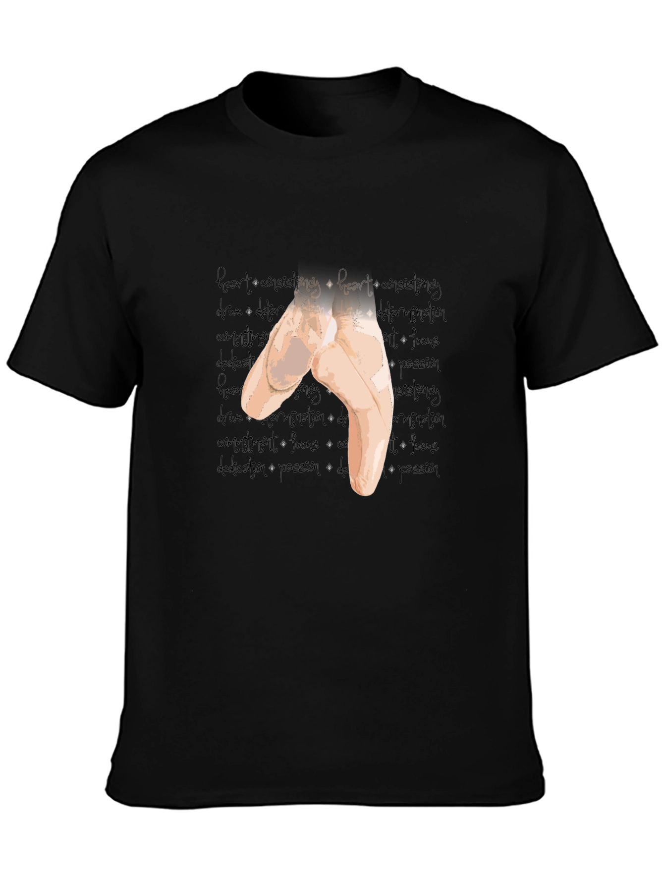 Ballet Pointe Shoe Graphic T-Shirt