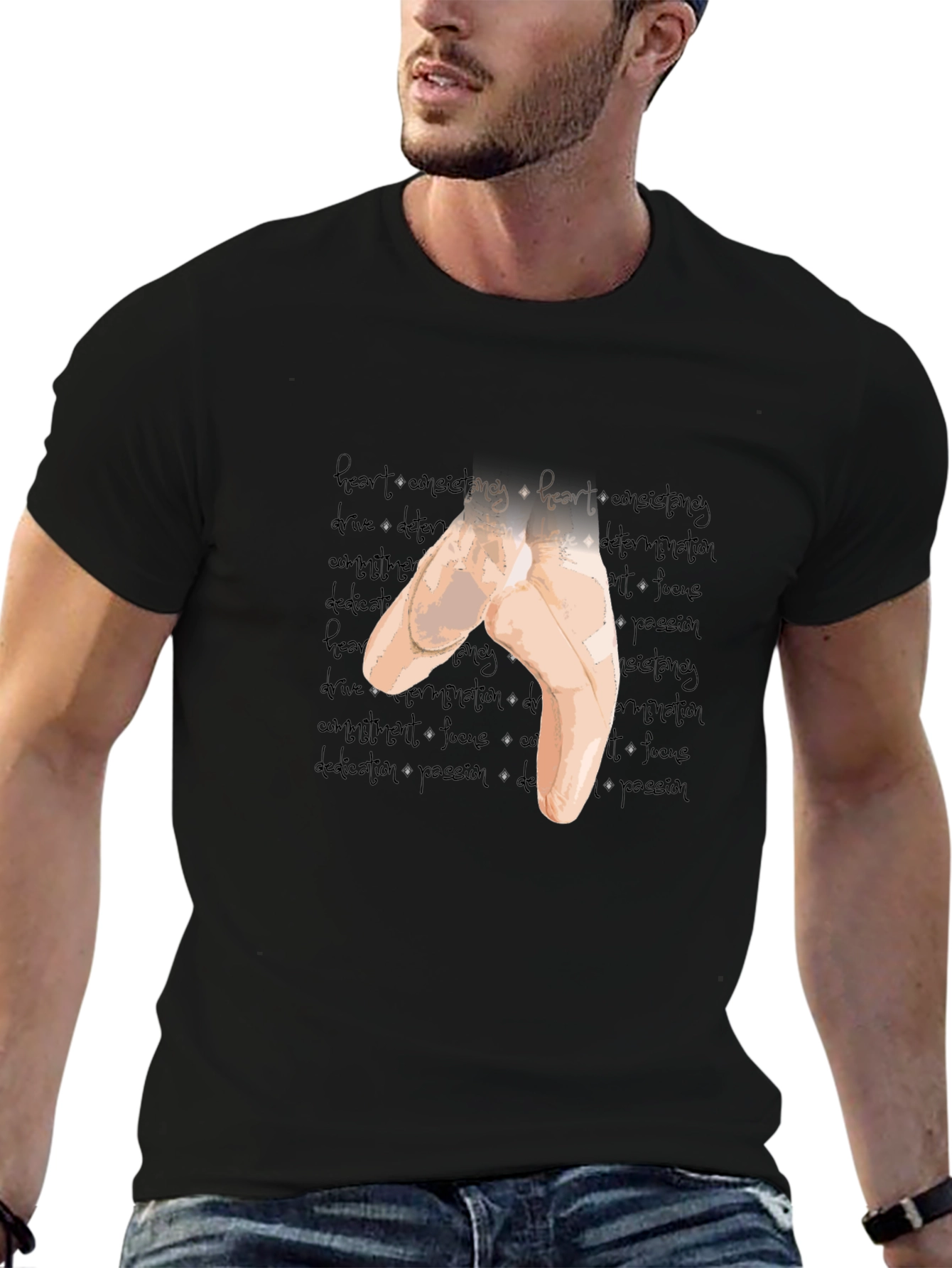 Ballet Pointe Shoe Graphic T-Shirt