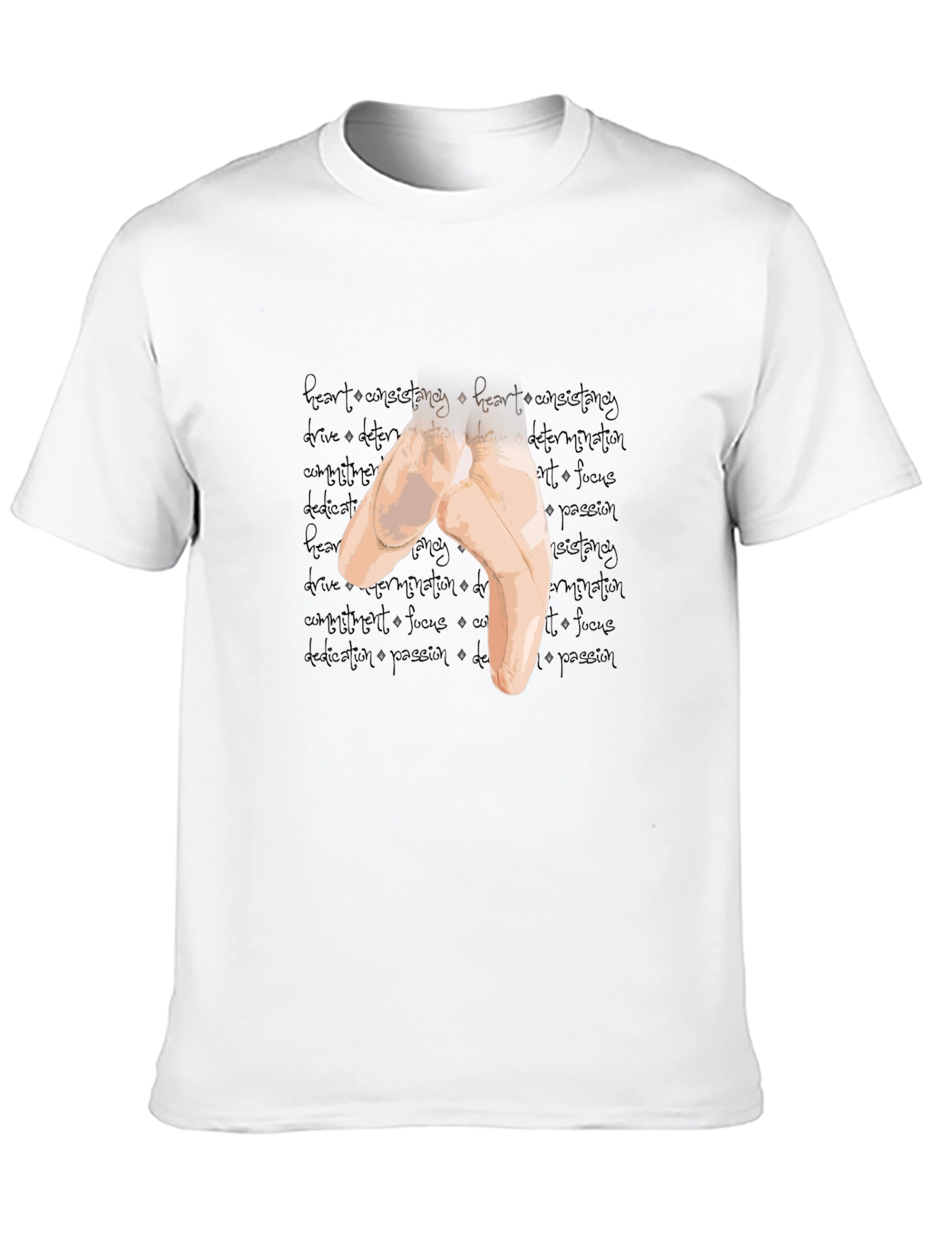 Ballet Pointe Shoe Graphic T-Shirt