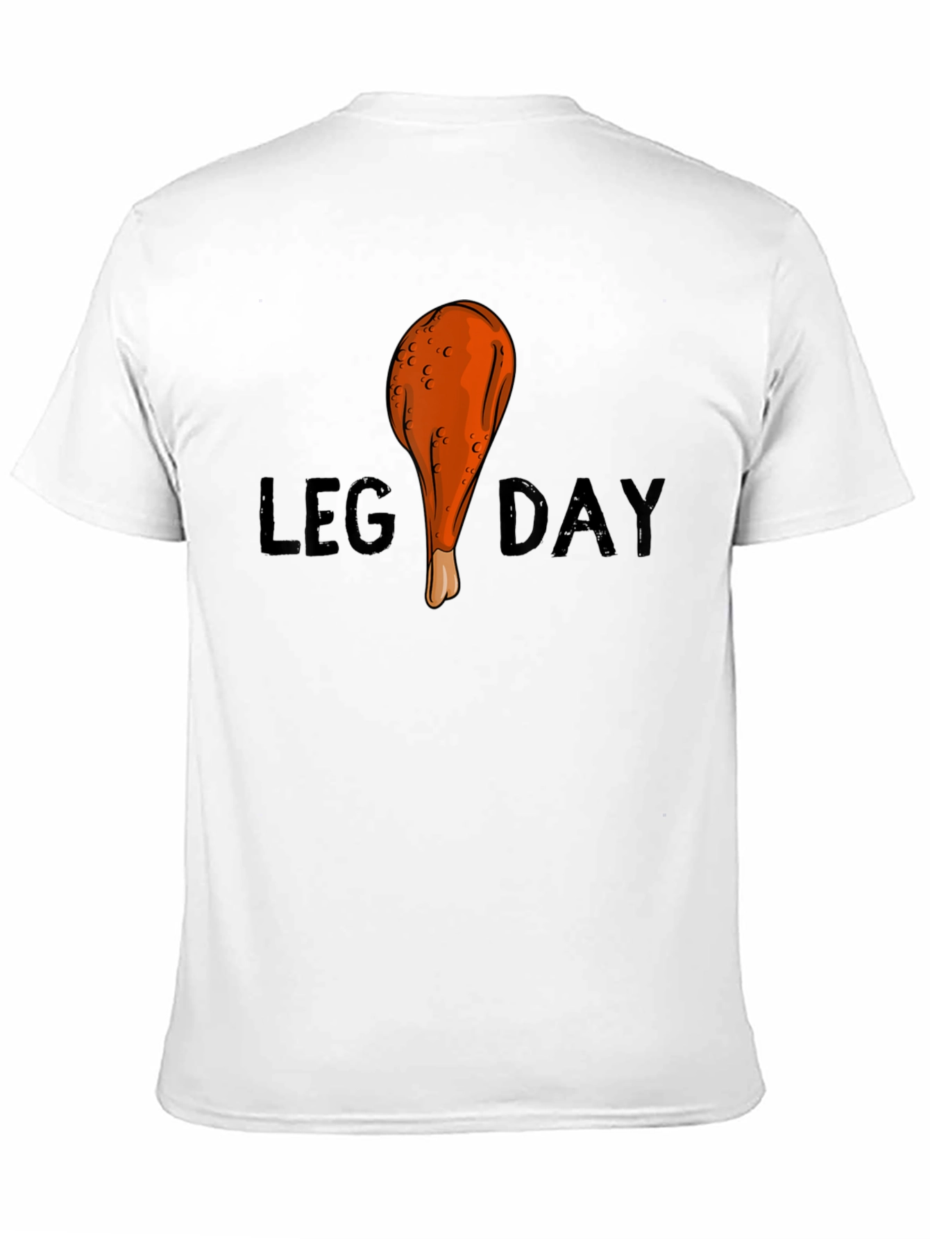 Leg Day Chicken T-Shirt - Funny Workout Tee