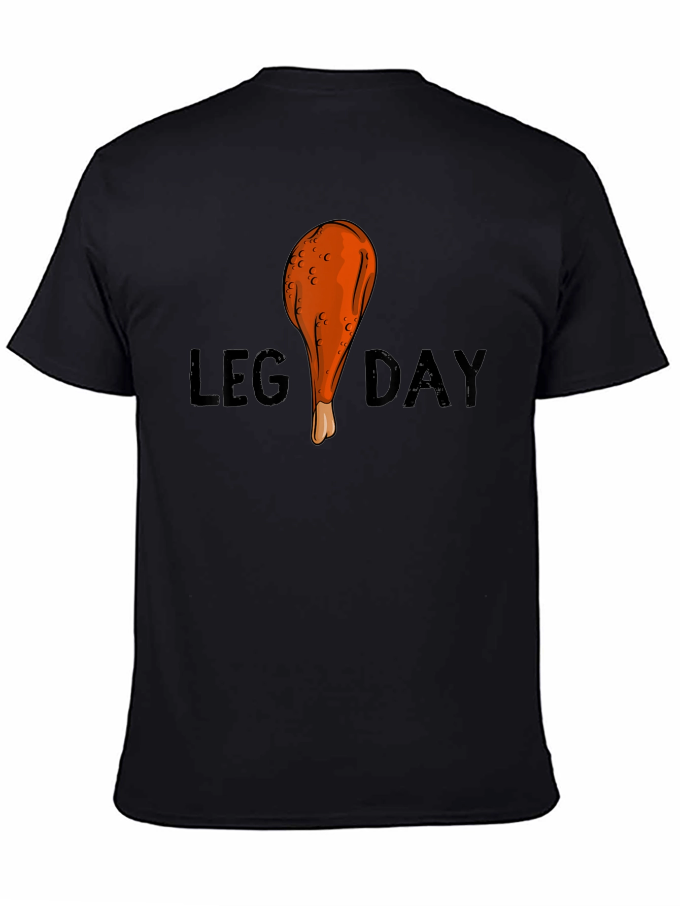 Leg Day Chicken T-Shirt - Funny Workout Tee