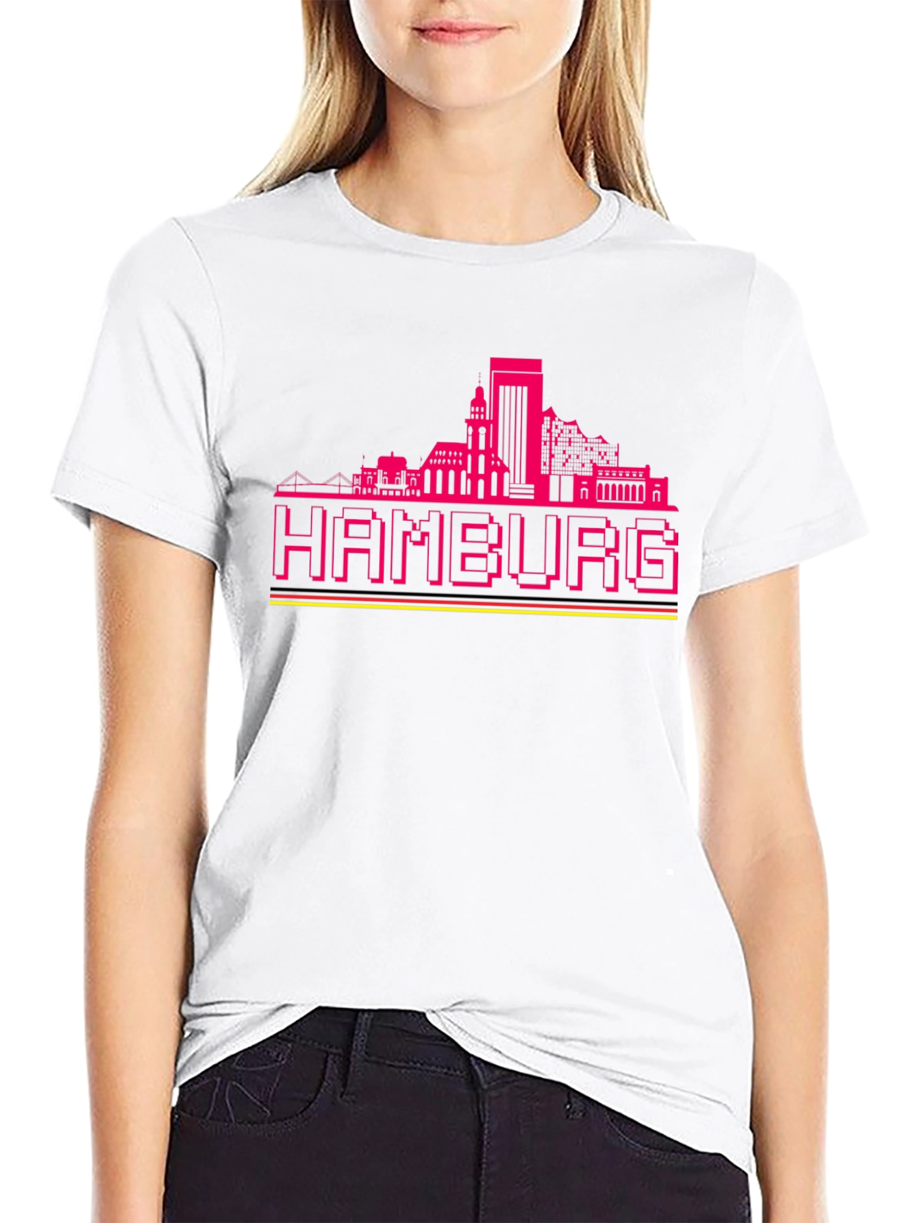 Hamburg Skyline T-Shirt