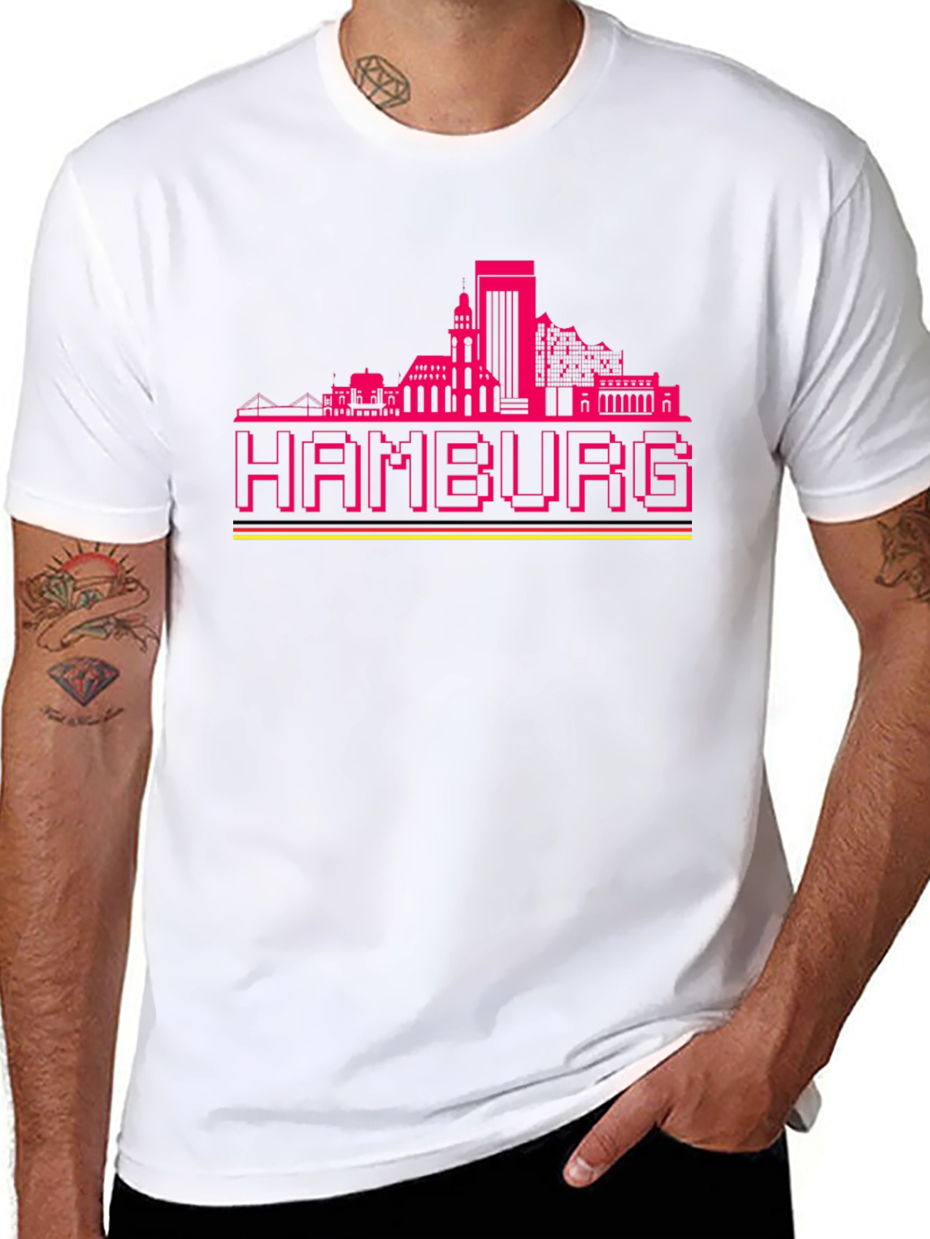 Hamburg Skyline T-Shirt