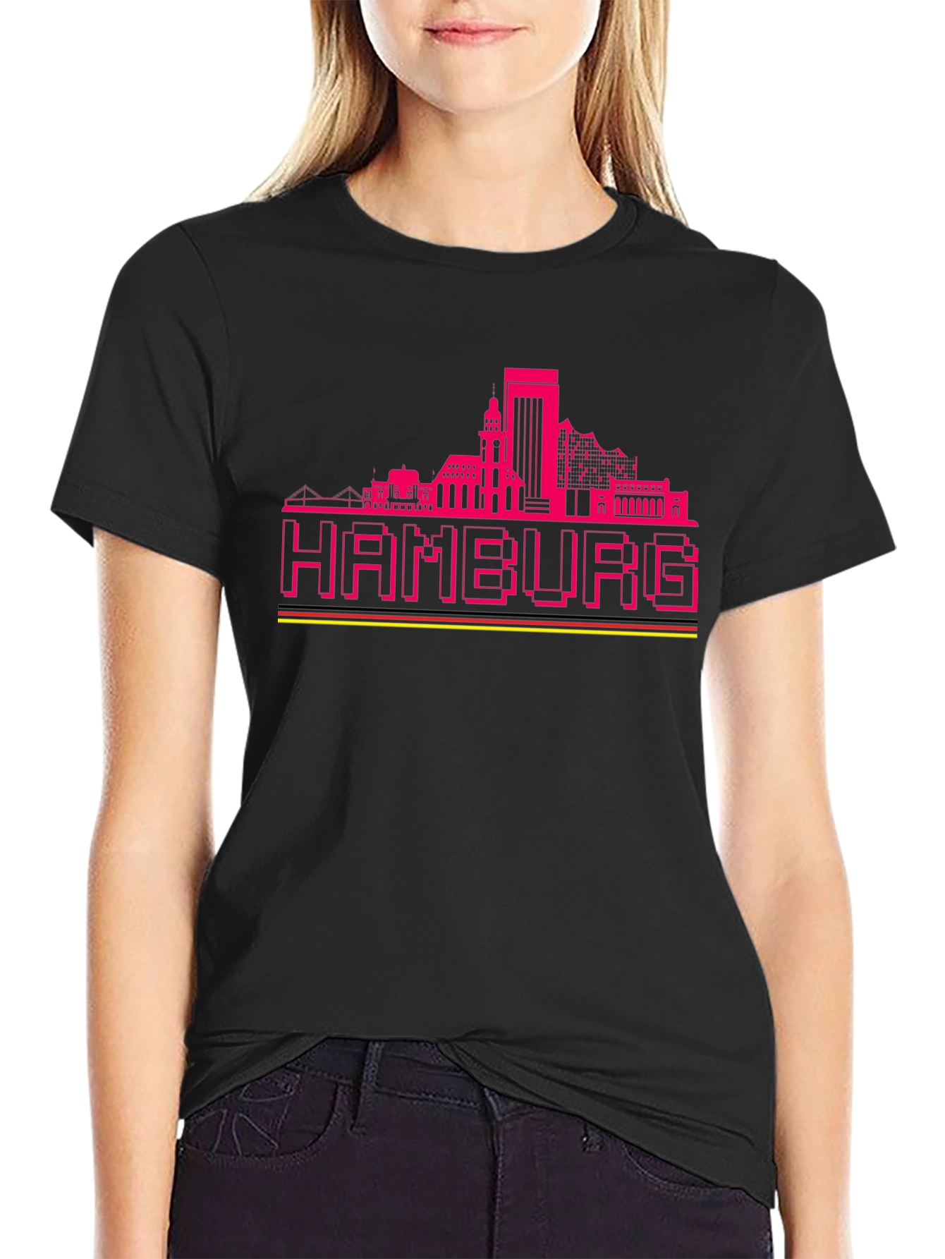 Hamburg Skyline T-Shirt