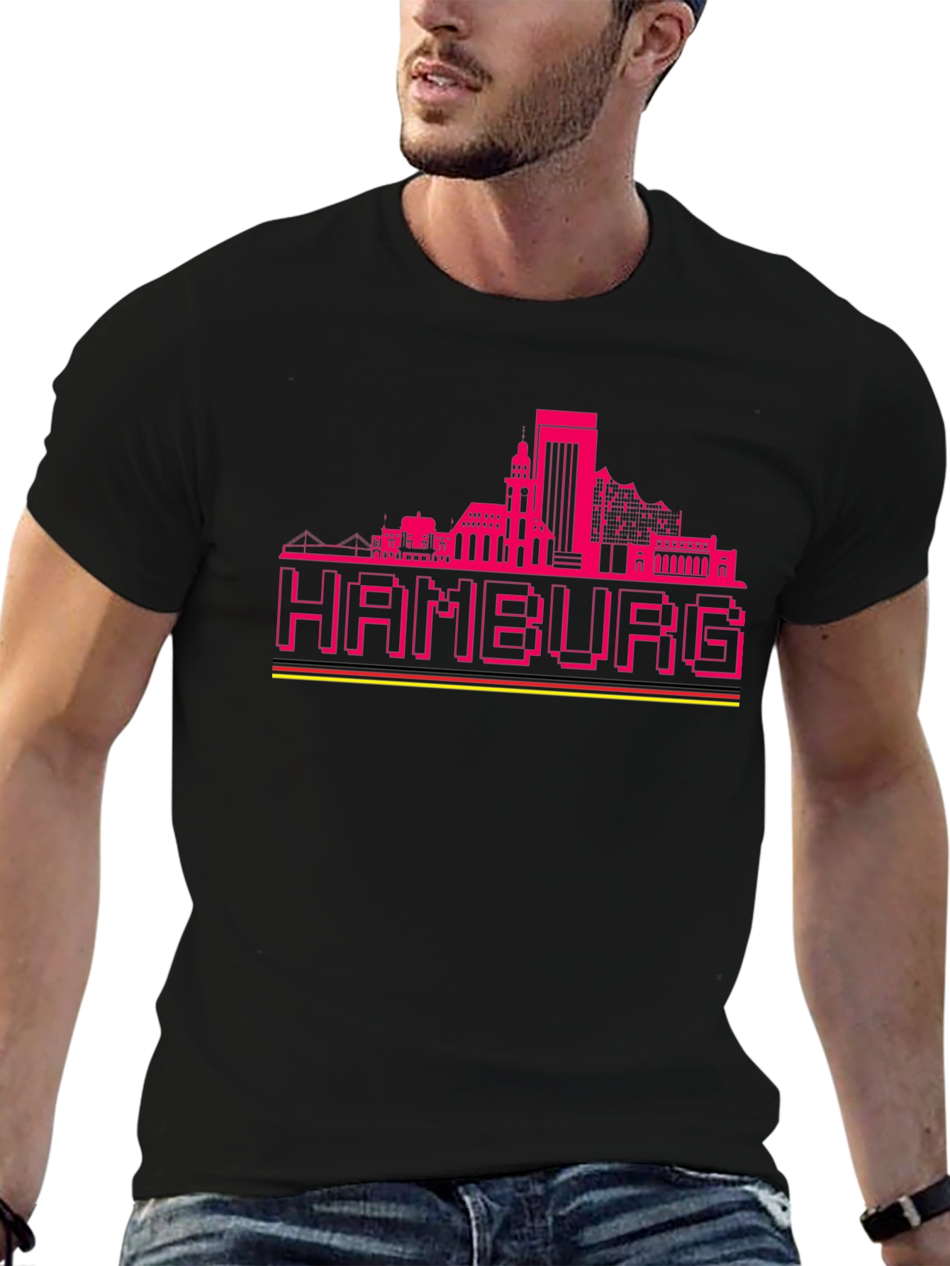 Hamburg Skyline T-Shirt