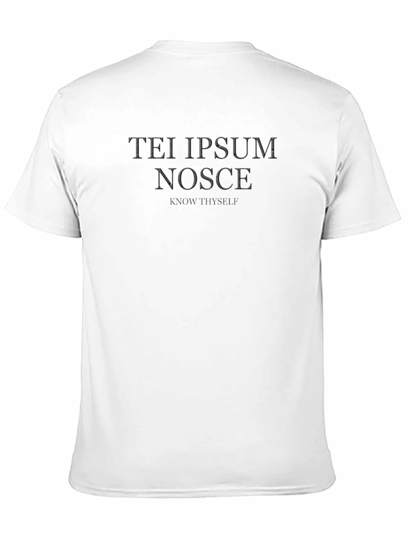 Know Thyself Tee - Dark Academia Shirt