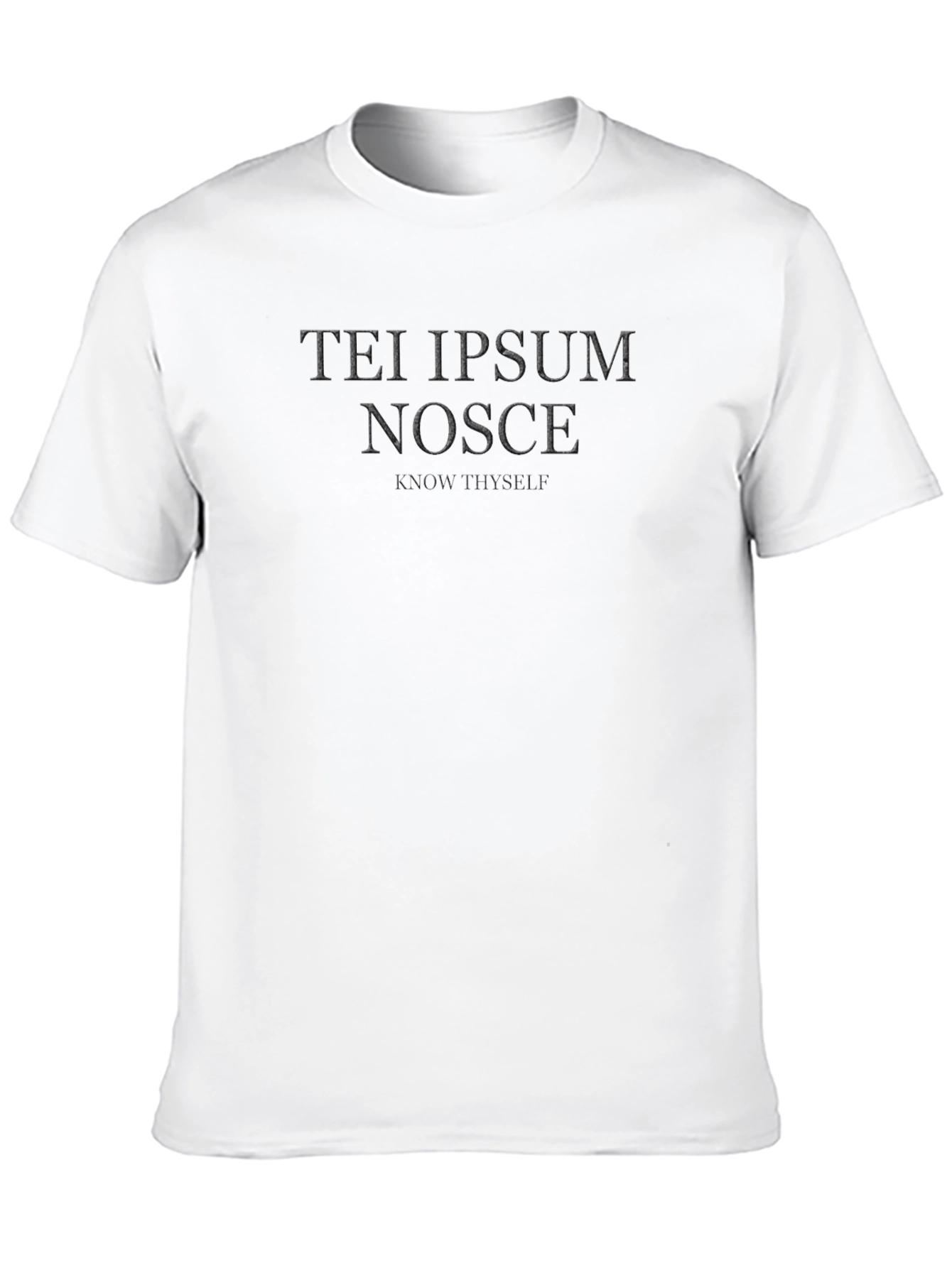 Know Thyself Tee - Dark Academia Shirt