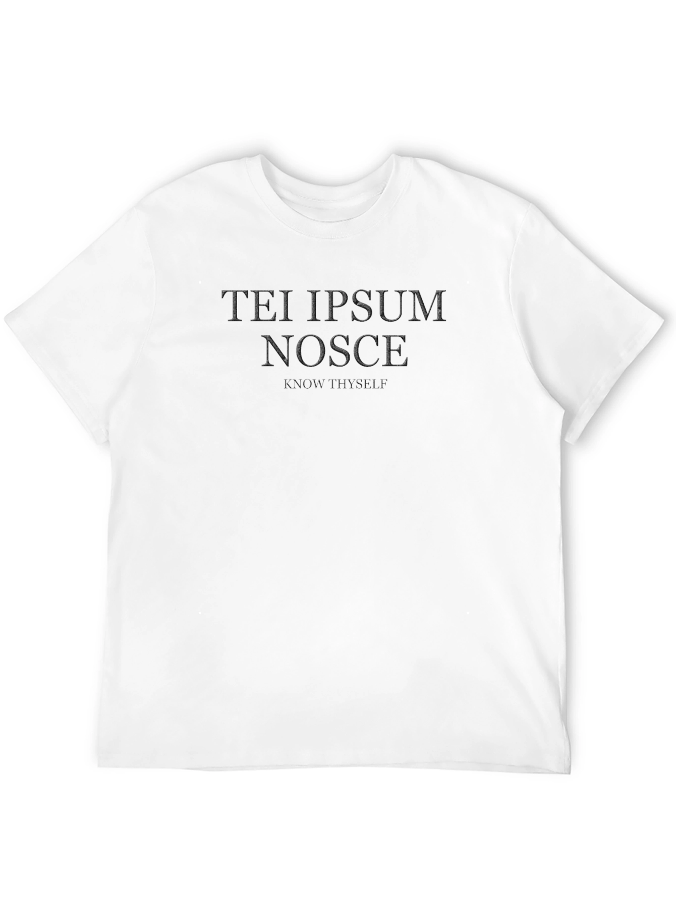 Know Thyself Tee - Dark Academia Shirt