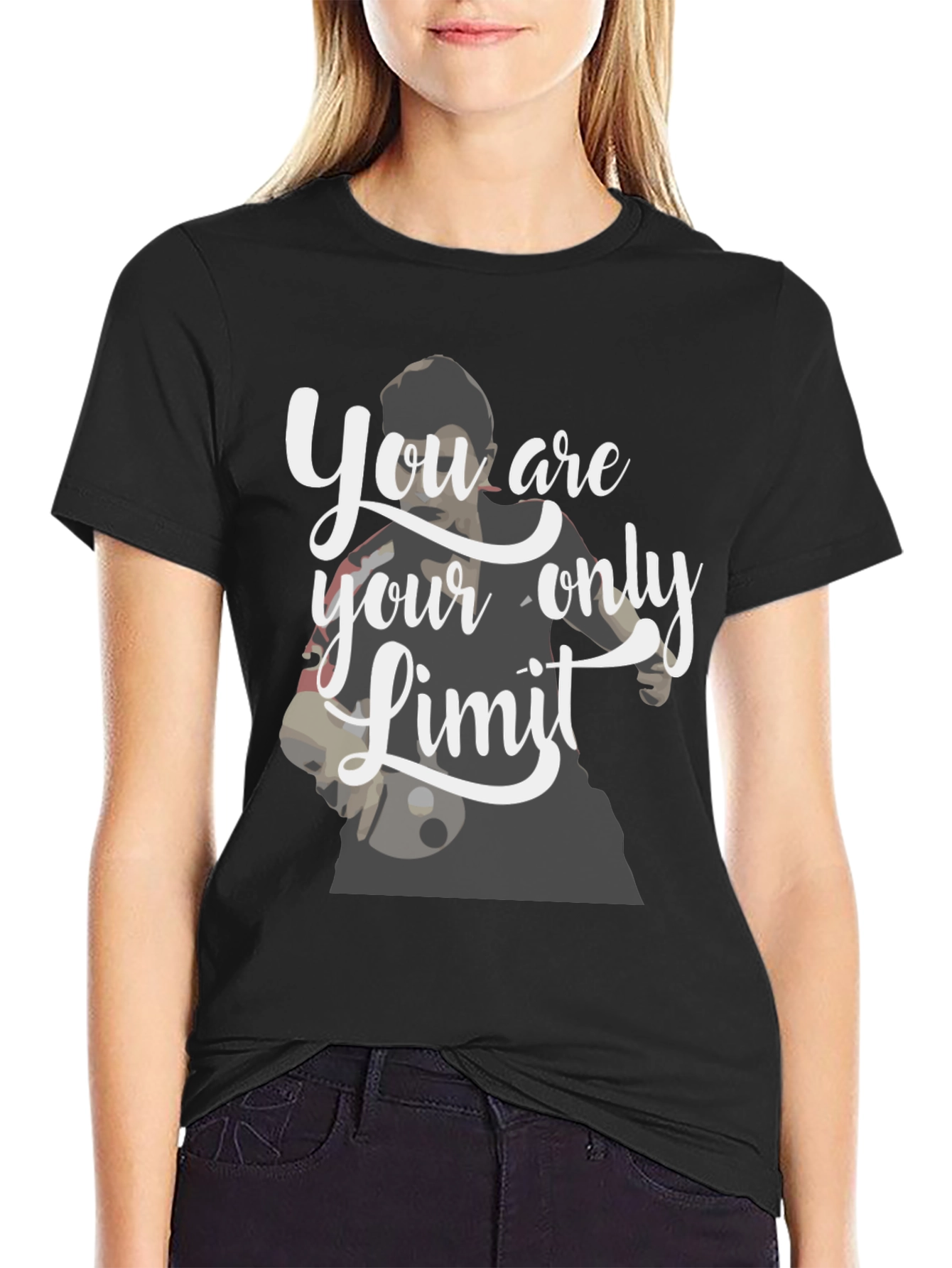 Motivational Graphic Tee - Your Only Limit!