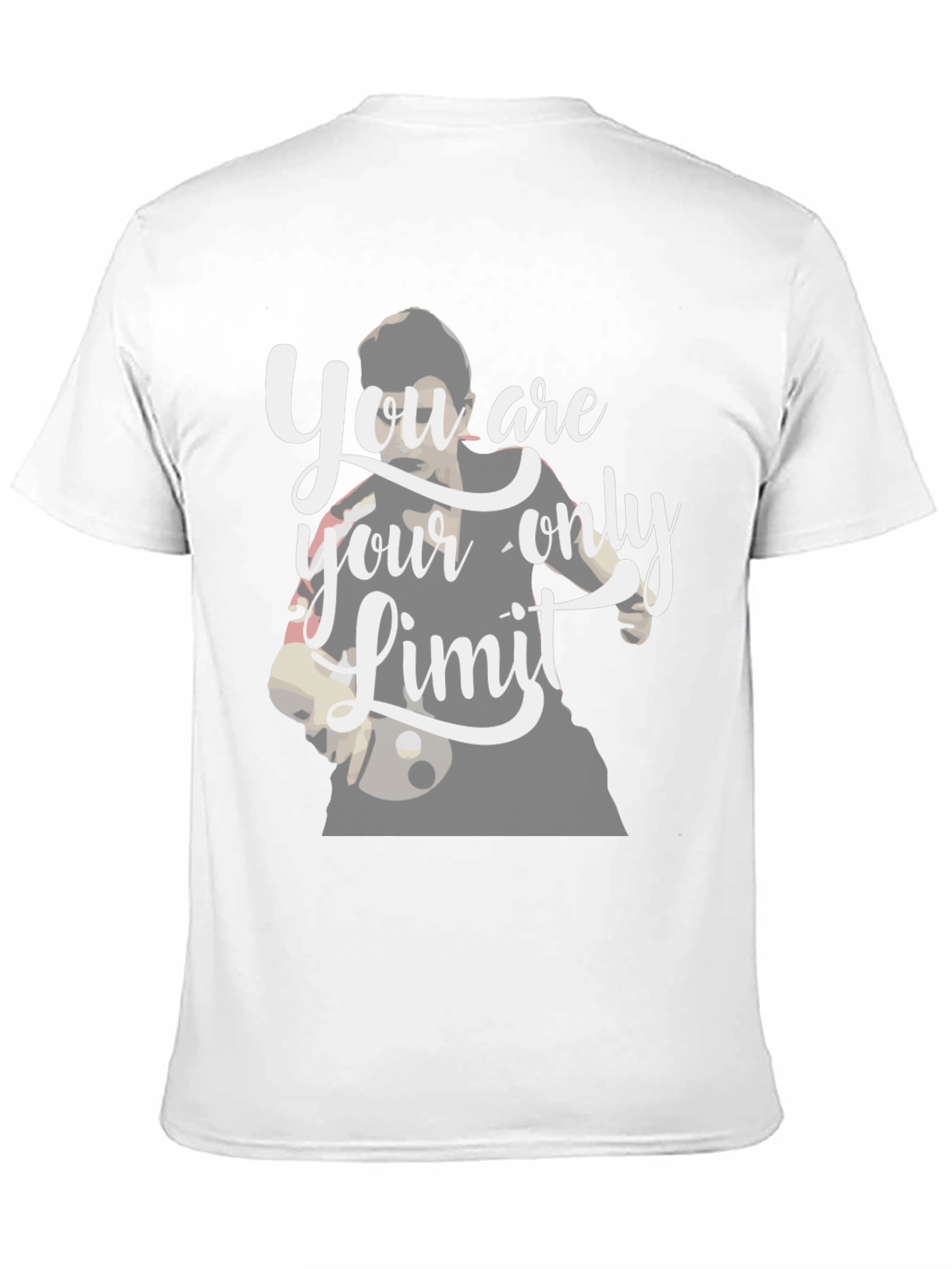 Motivational Graphic Tee - Your Only Limit!