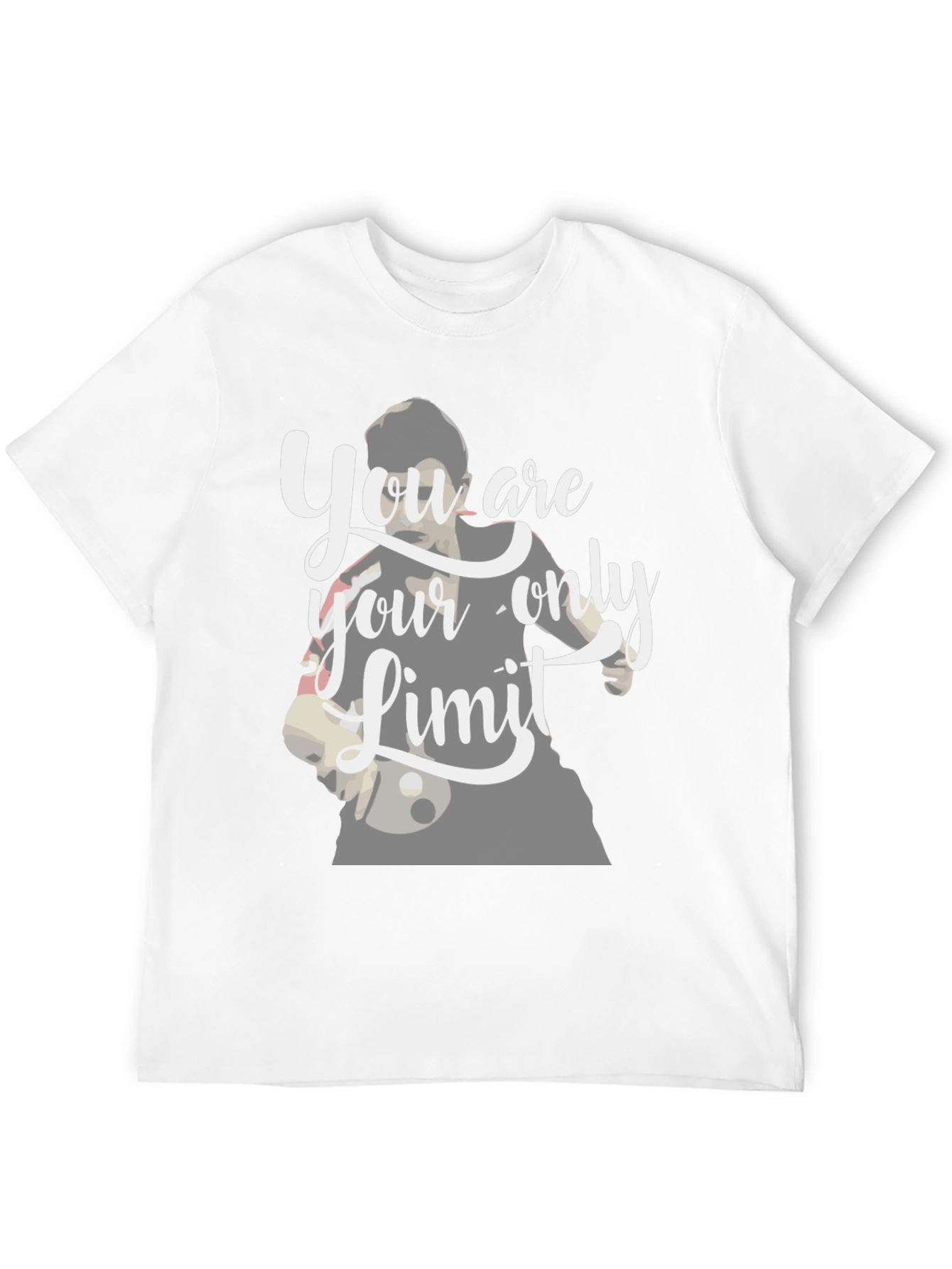 Motivational Graphic Tee - Your Only Limit!