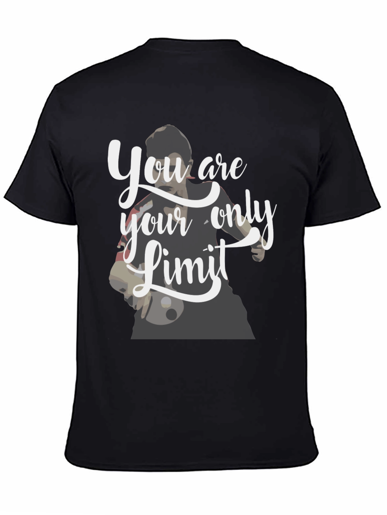 Motivational Graphic Tee - Your Only Limit!