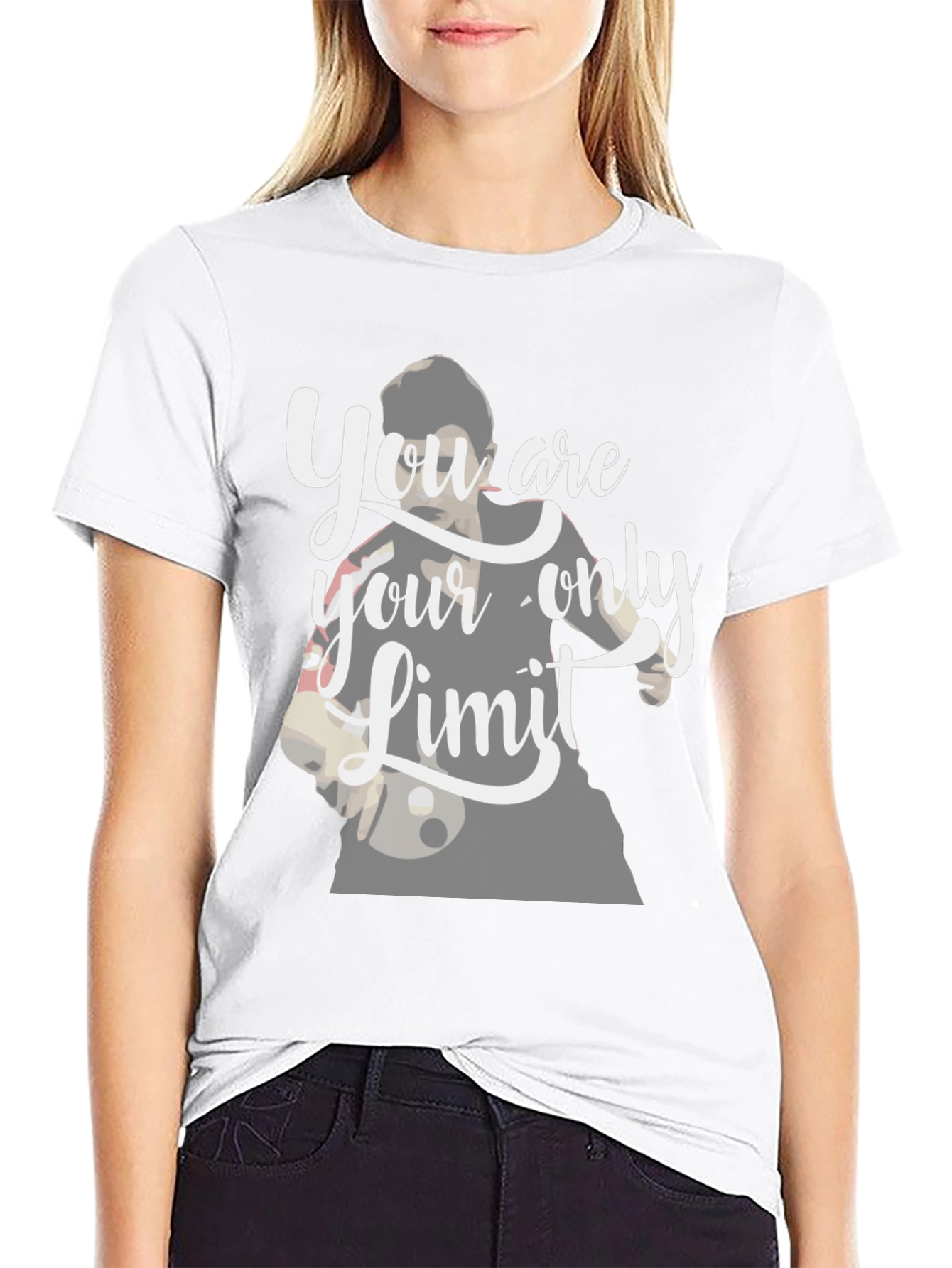 Motivational Graphic Tee - Your Only Limit!