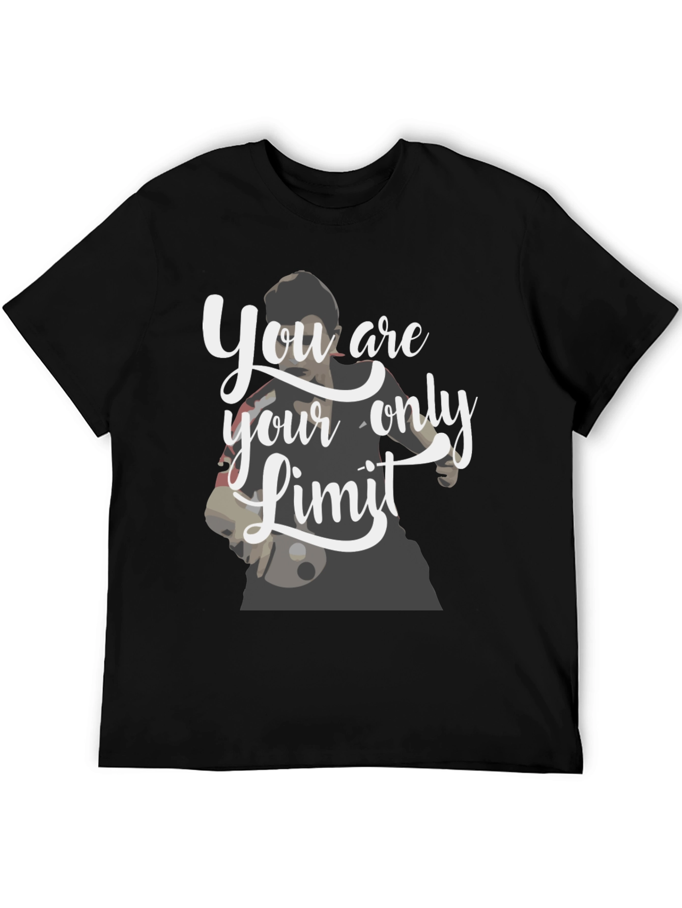 Motivational Graphic Tee - Your Only Limit!