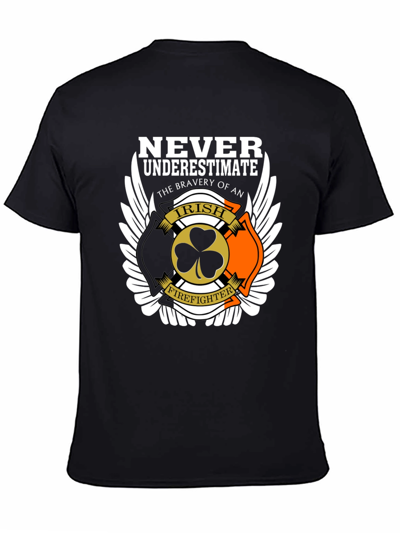 Irish Firefighter Bravery T-Shirt