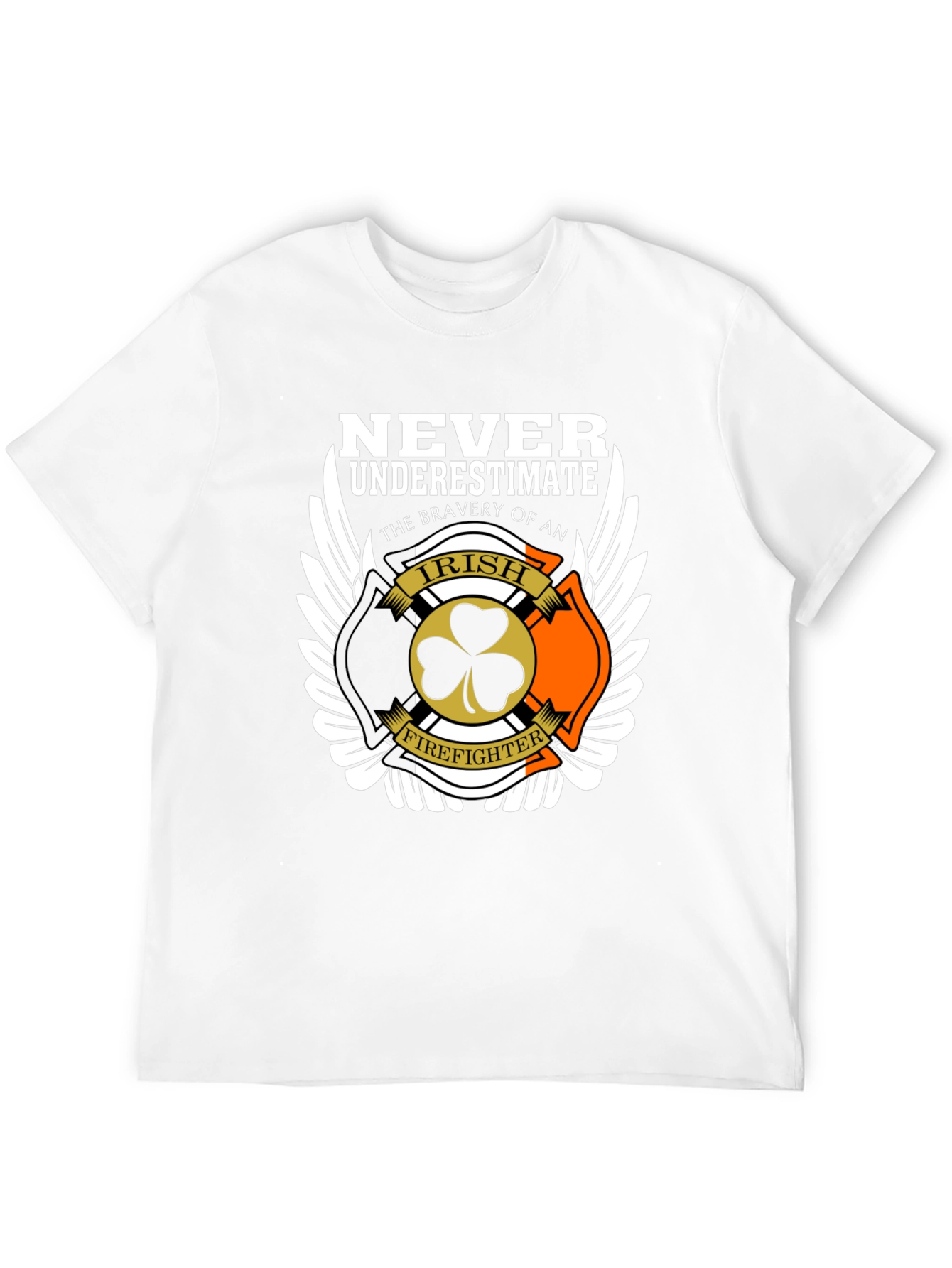 Irish Firefighter Bravery T-Shirt