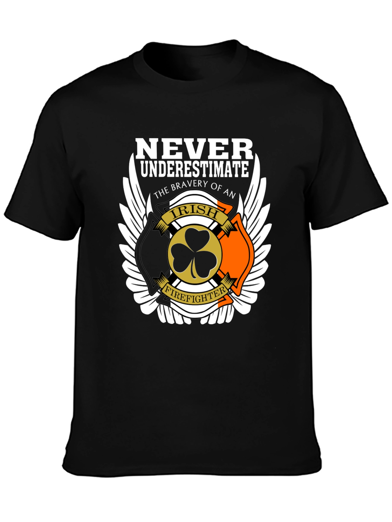 Irish Firefighter Bravery T-Shirt
