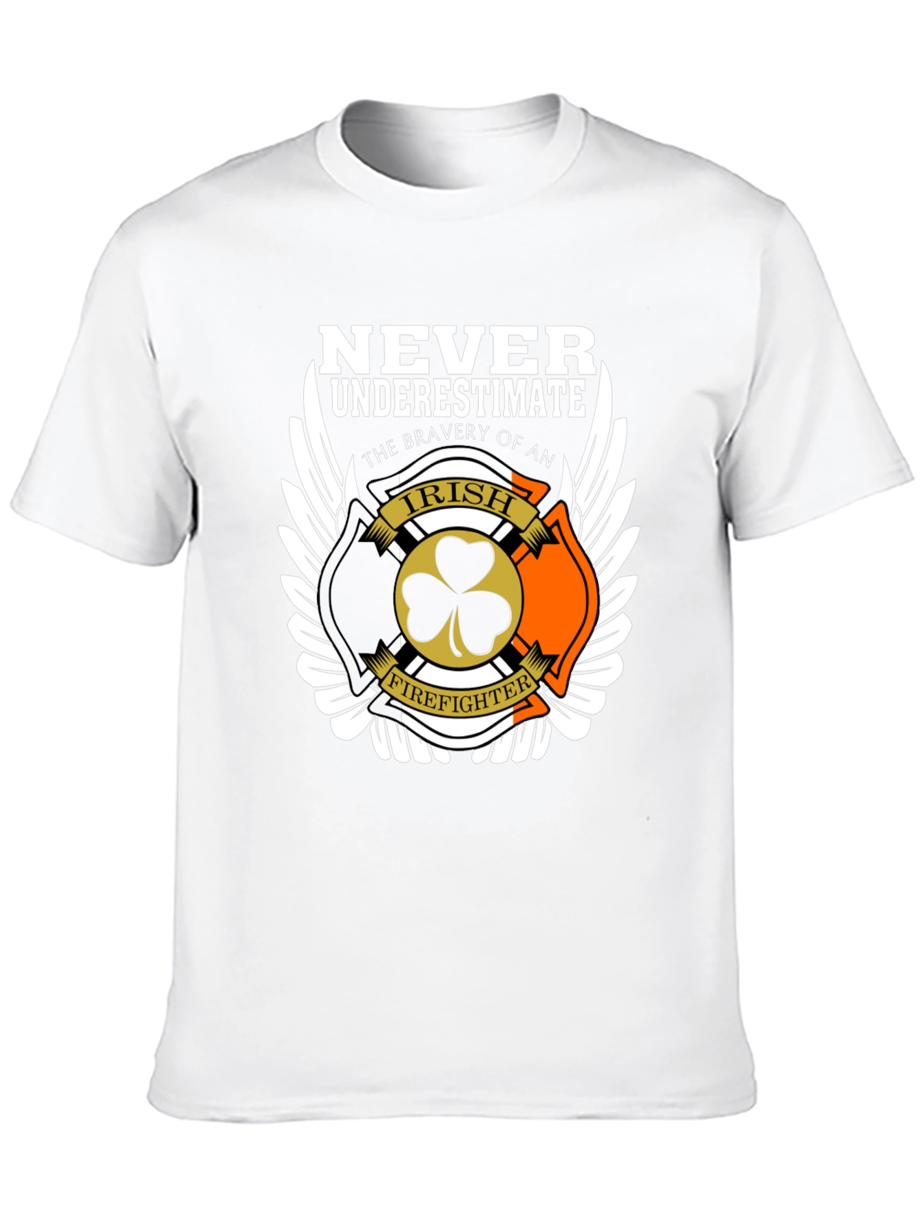 Irish Firefighter Bravery T-Shirt