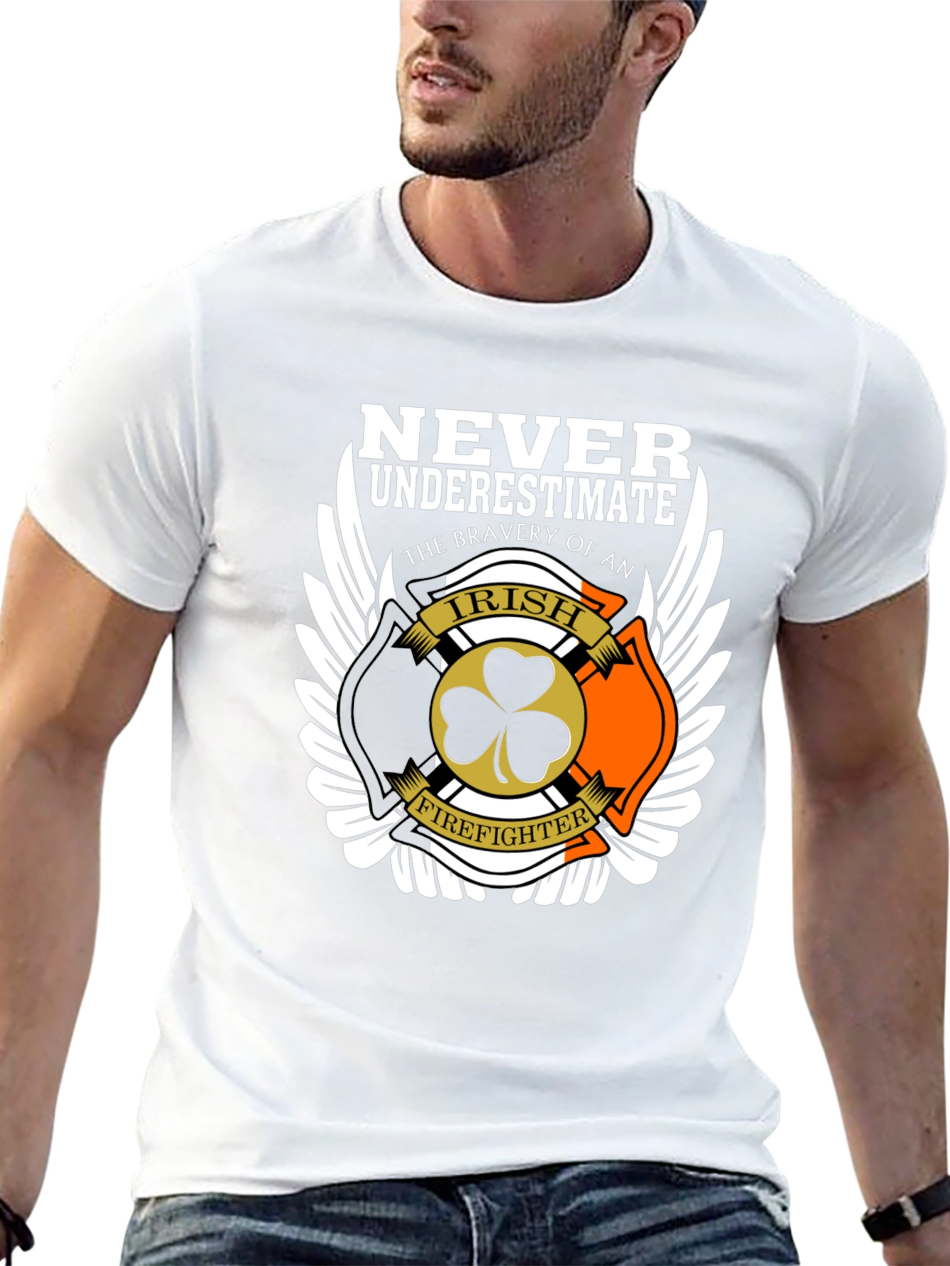 Irish Firefighter Bravery T-Shirt