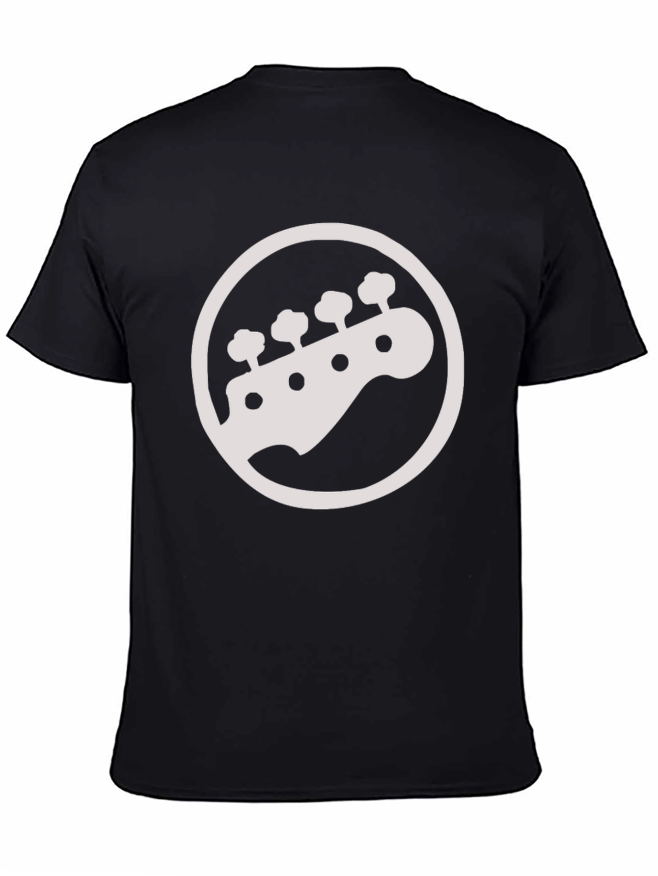Bass Guitar Headstock T-Shirt - Musician Tee