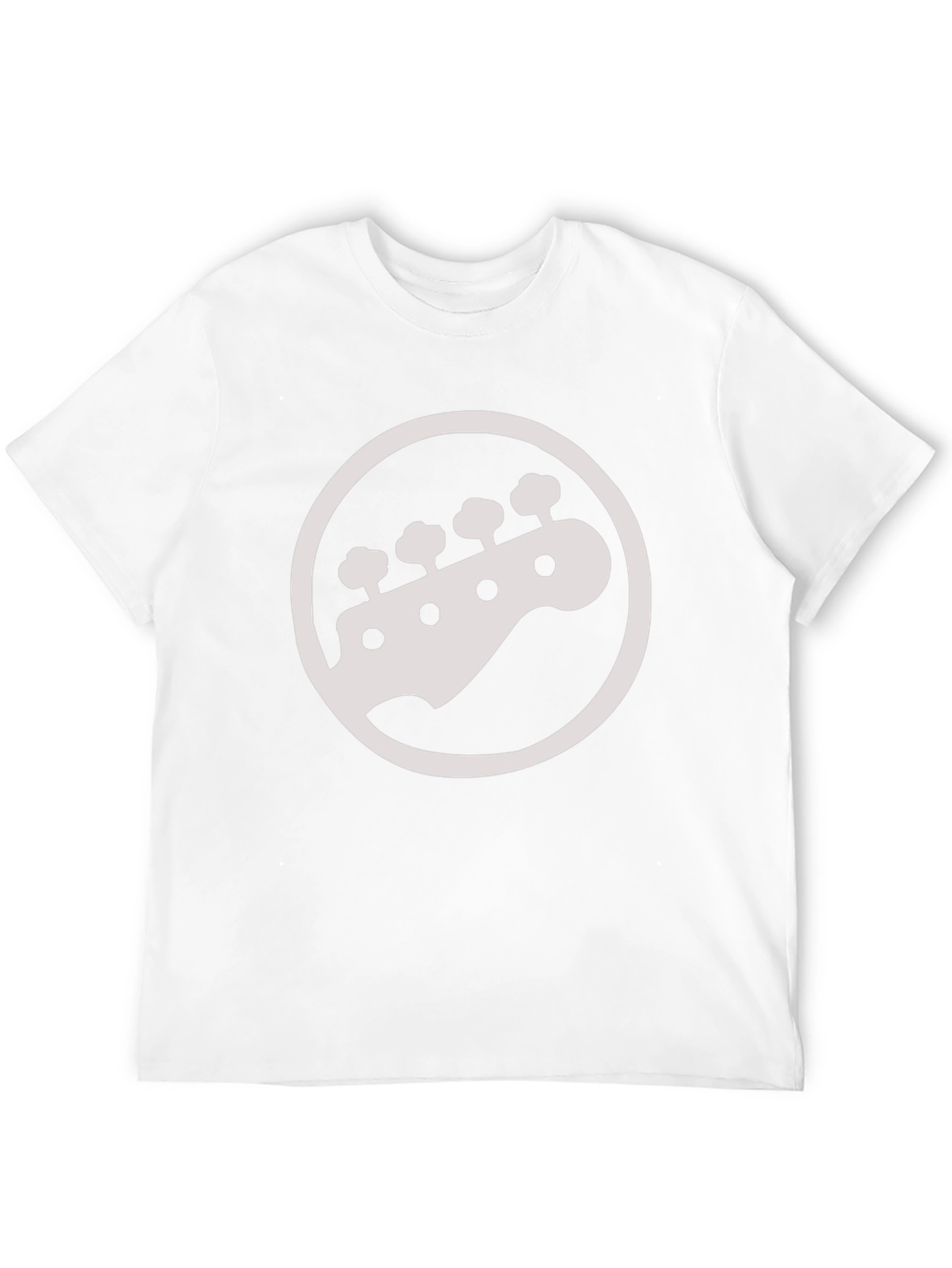 Bass Guitar Headstock T-Shirt - Musician Tee
