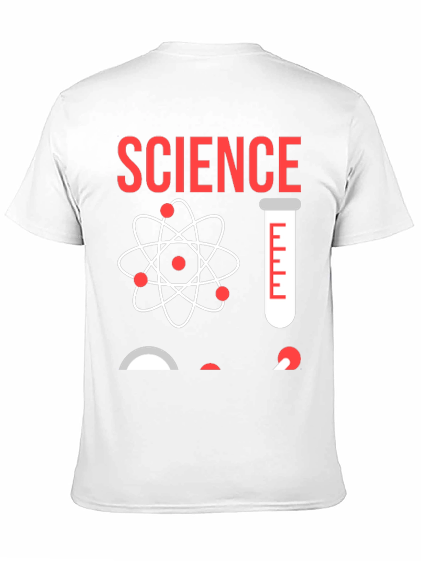 Science T-Shirt - Atom & Test Tube Design