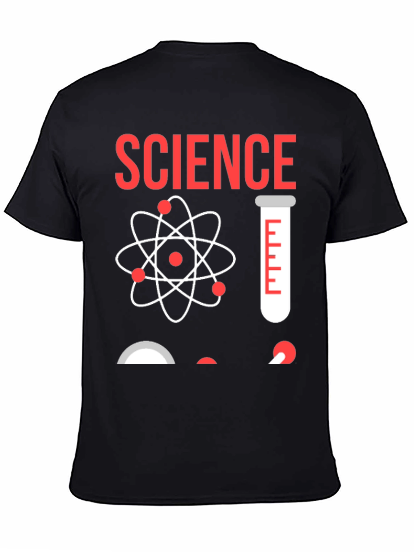 Science T-Shirt - Atom & Test Tube Design