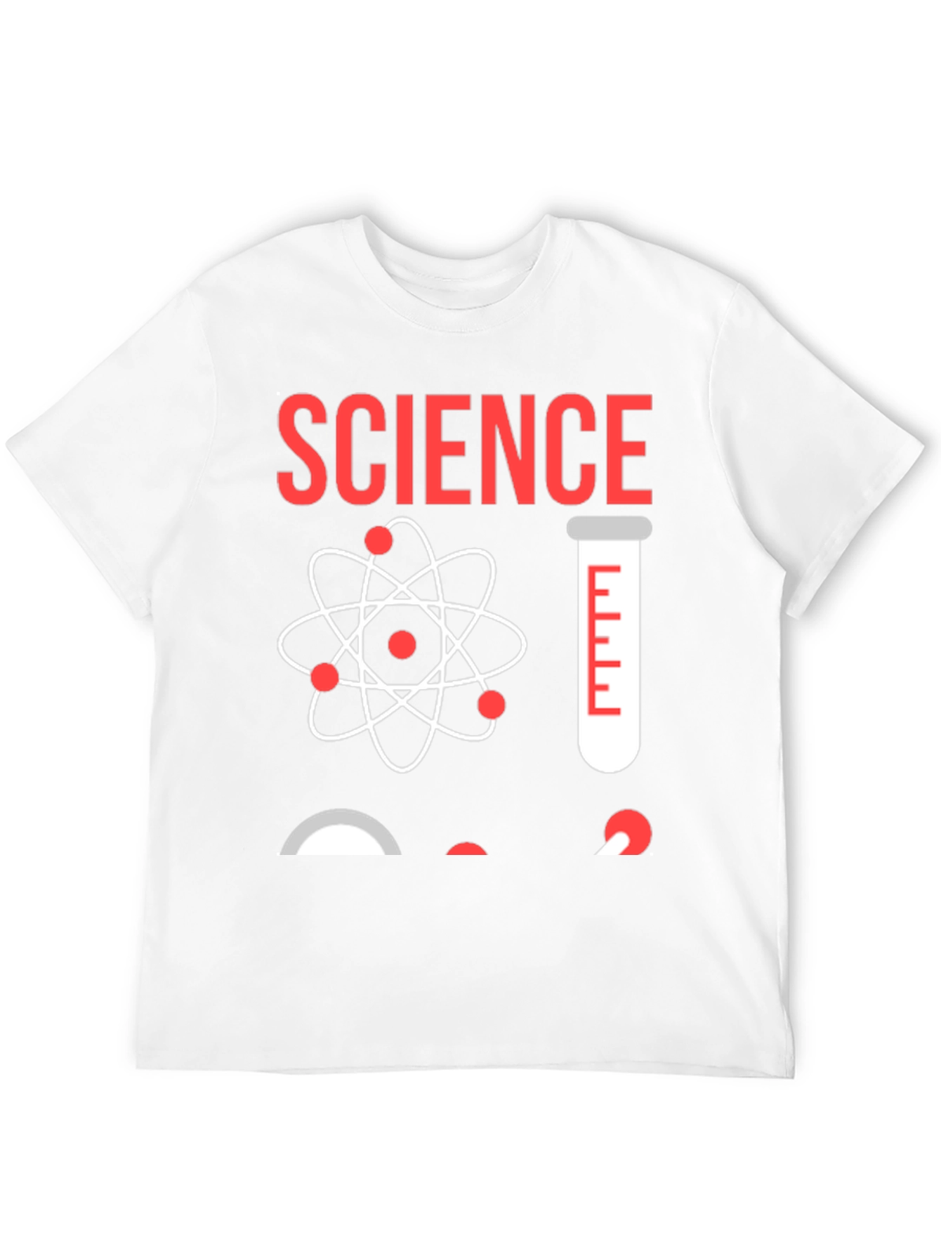 Science T-Shirt - Atom & Test Tube Design
