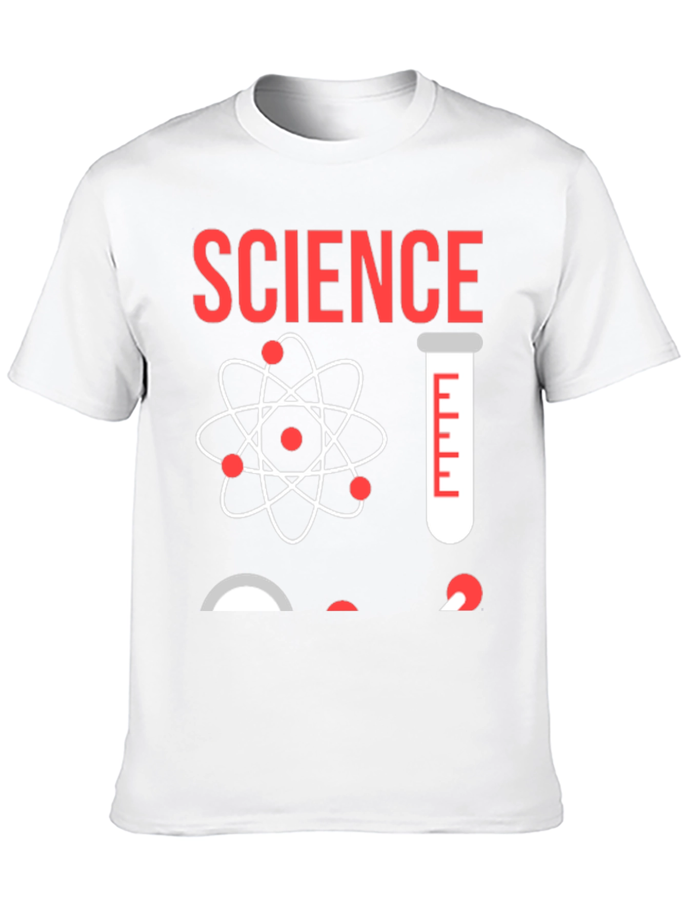 Science T-Shirt - Atom & Test Tube Design