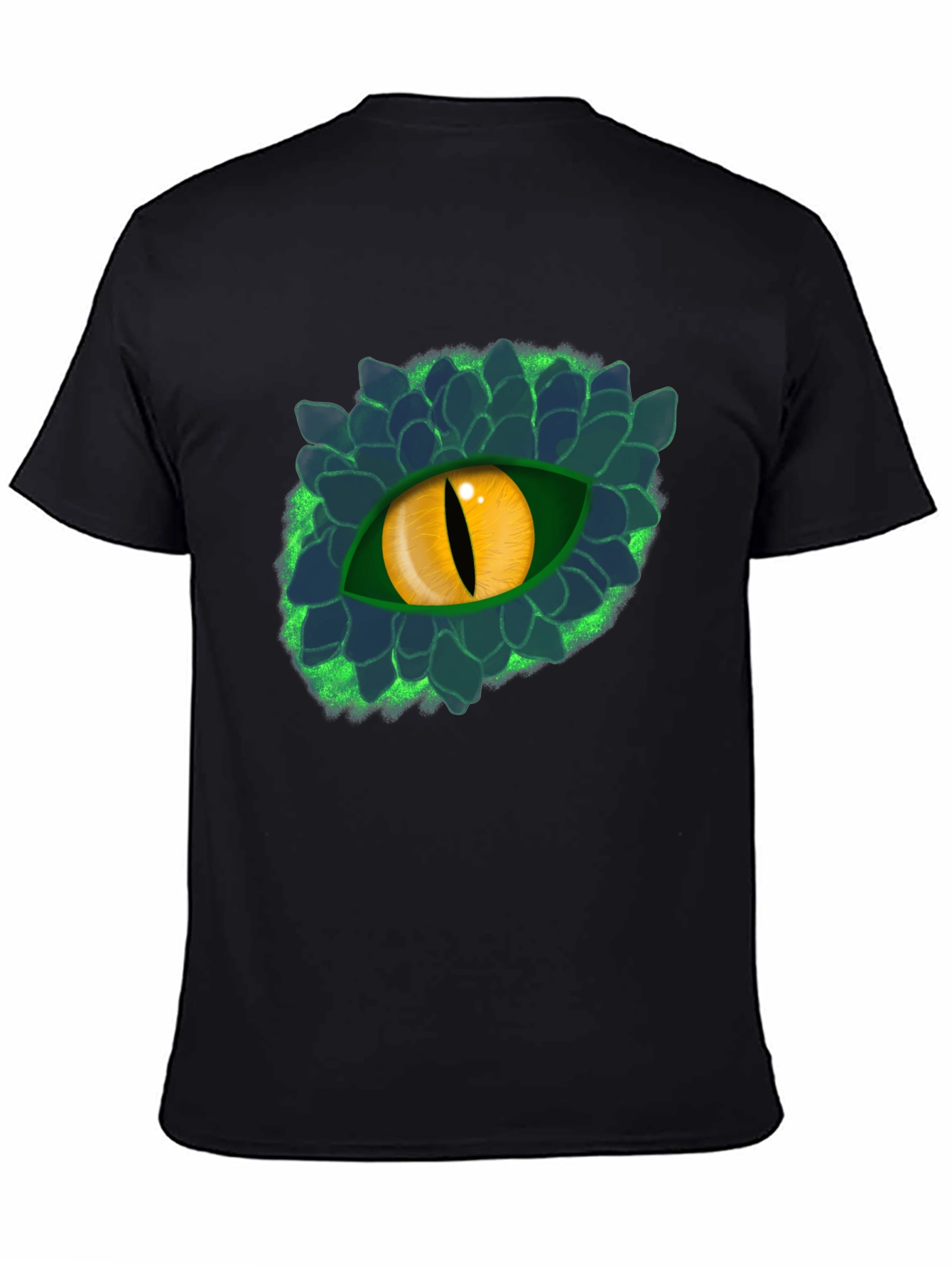 Dragon Eye Graphic Tee - Mythical Creature Shirt