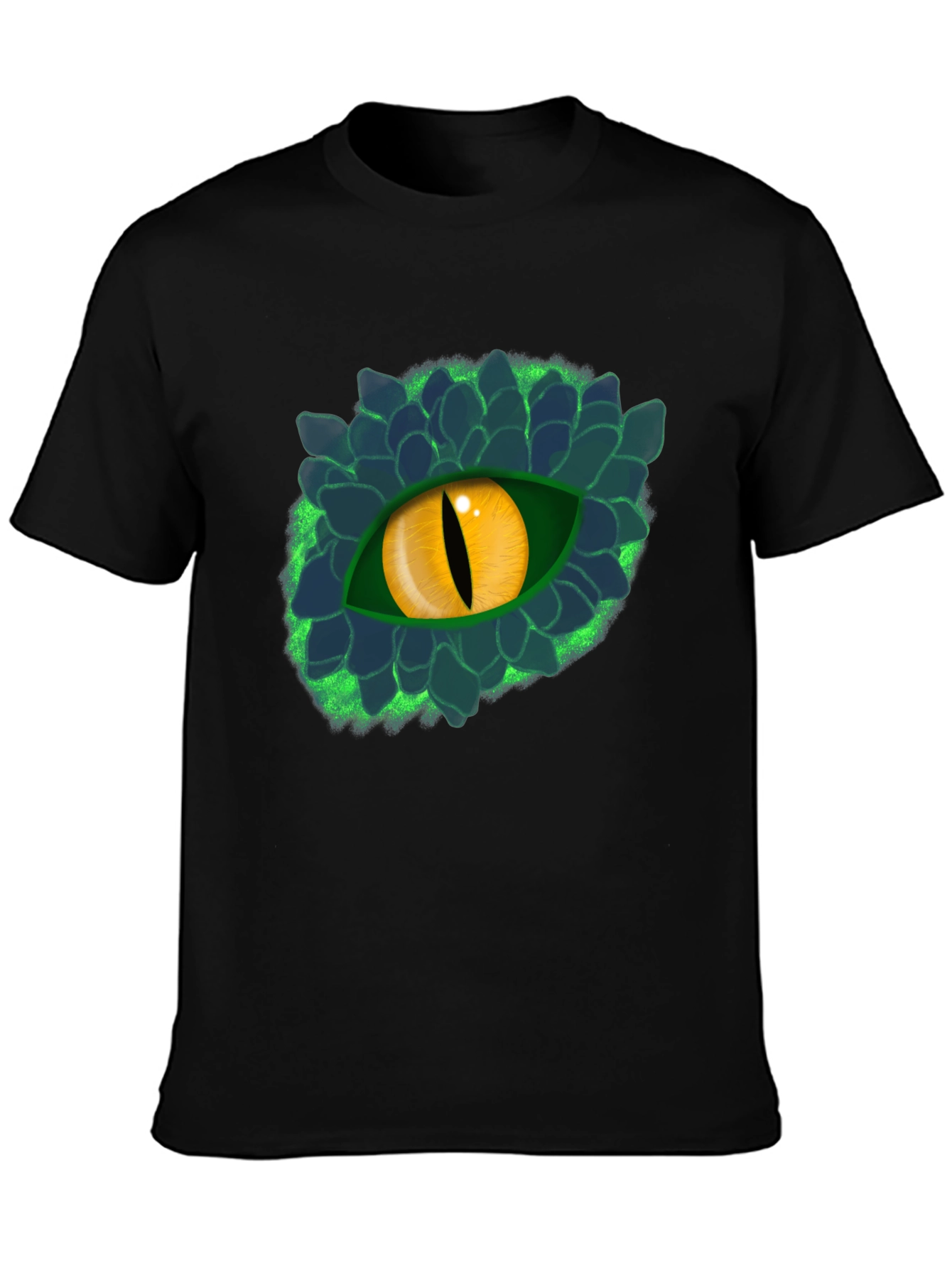 Dragon Eye Graphic Tee - Mythical Creature Shirt