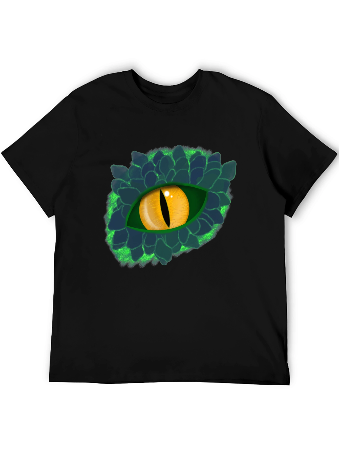 Dragon Eye Graphic Tee - Mythical Creature Shirt