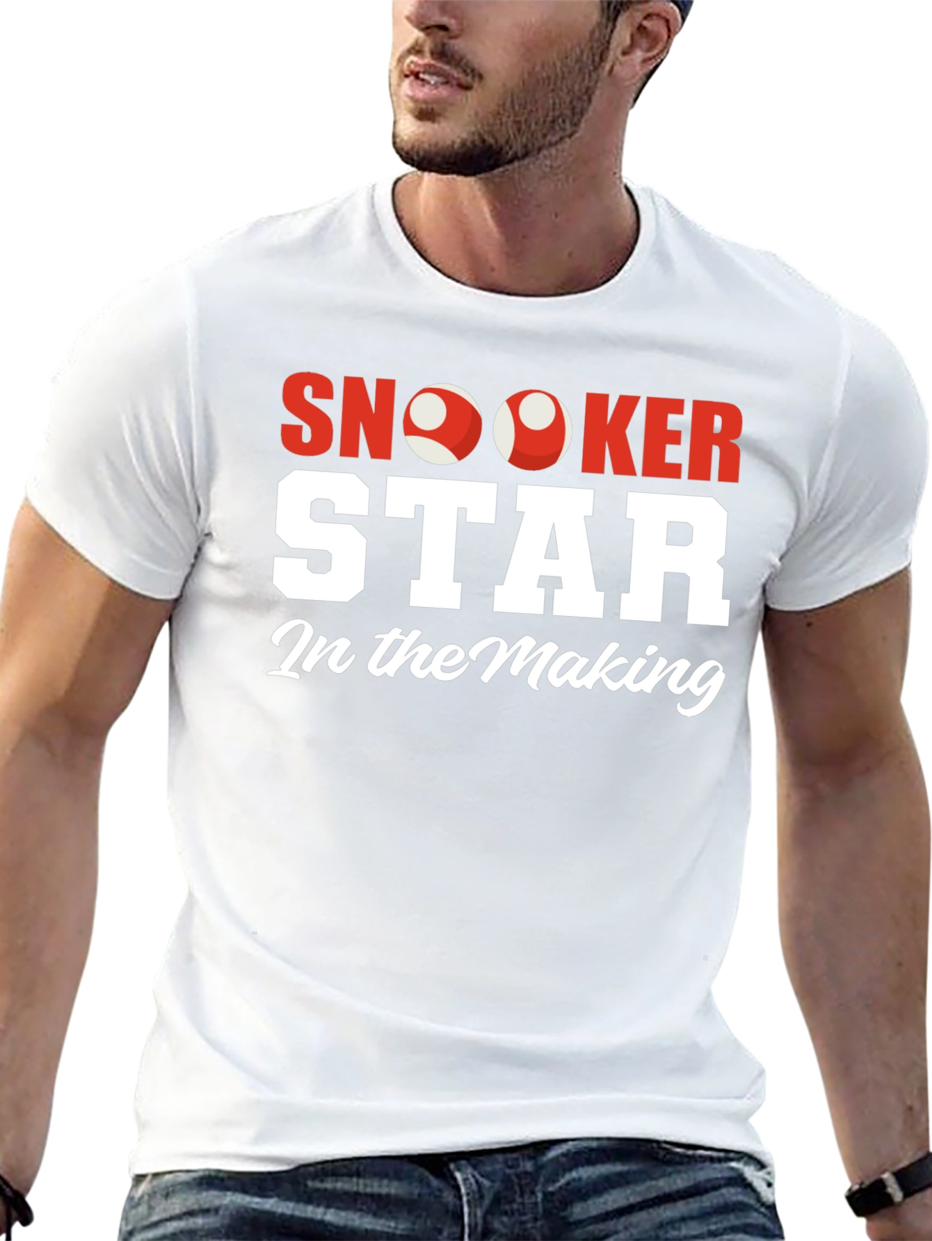 Snooker Star In The Making Black T-Shirt