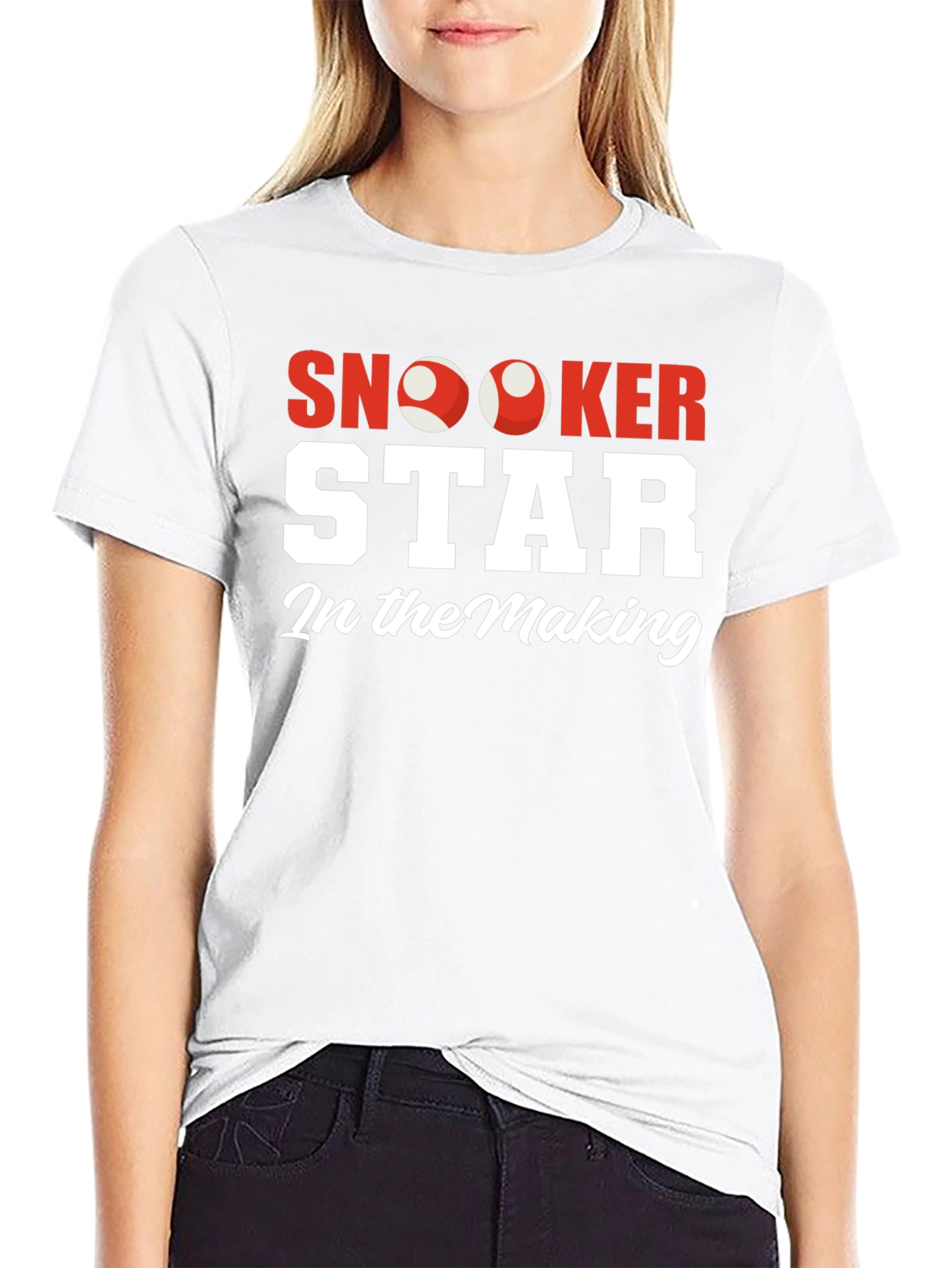 Snooker Star In The Making Black T-Shirt