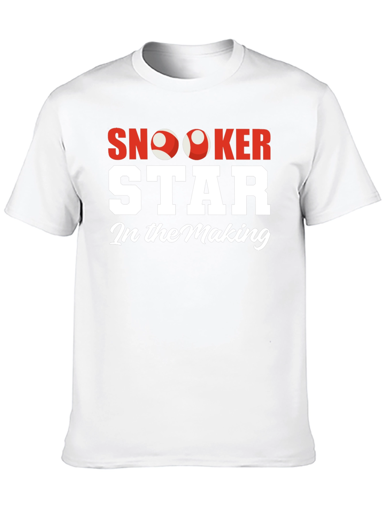 Snooker Star In The Making Black T-Shirt
