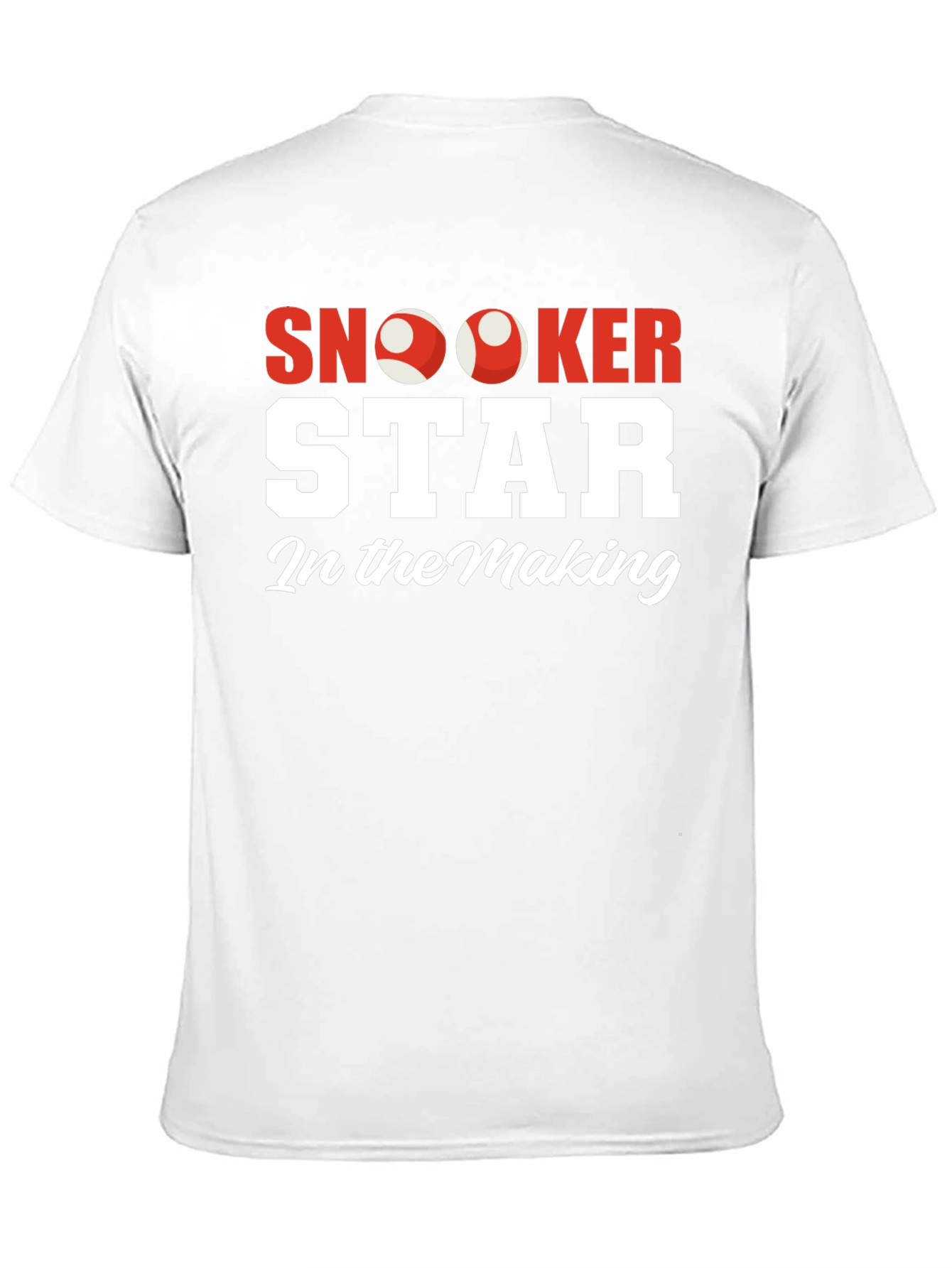Snooker Star In The Making Black T-Shirt