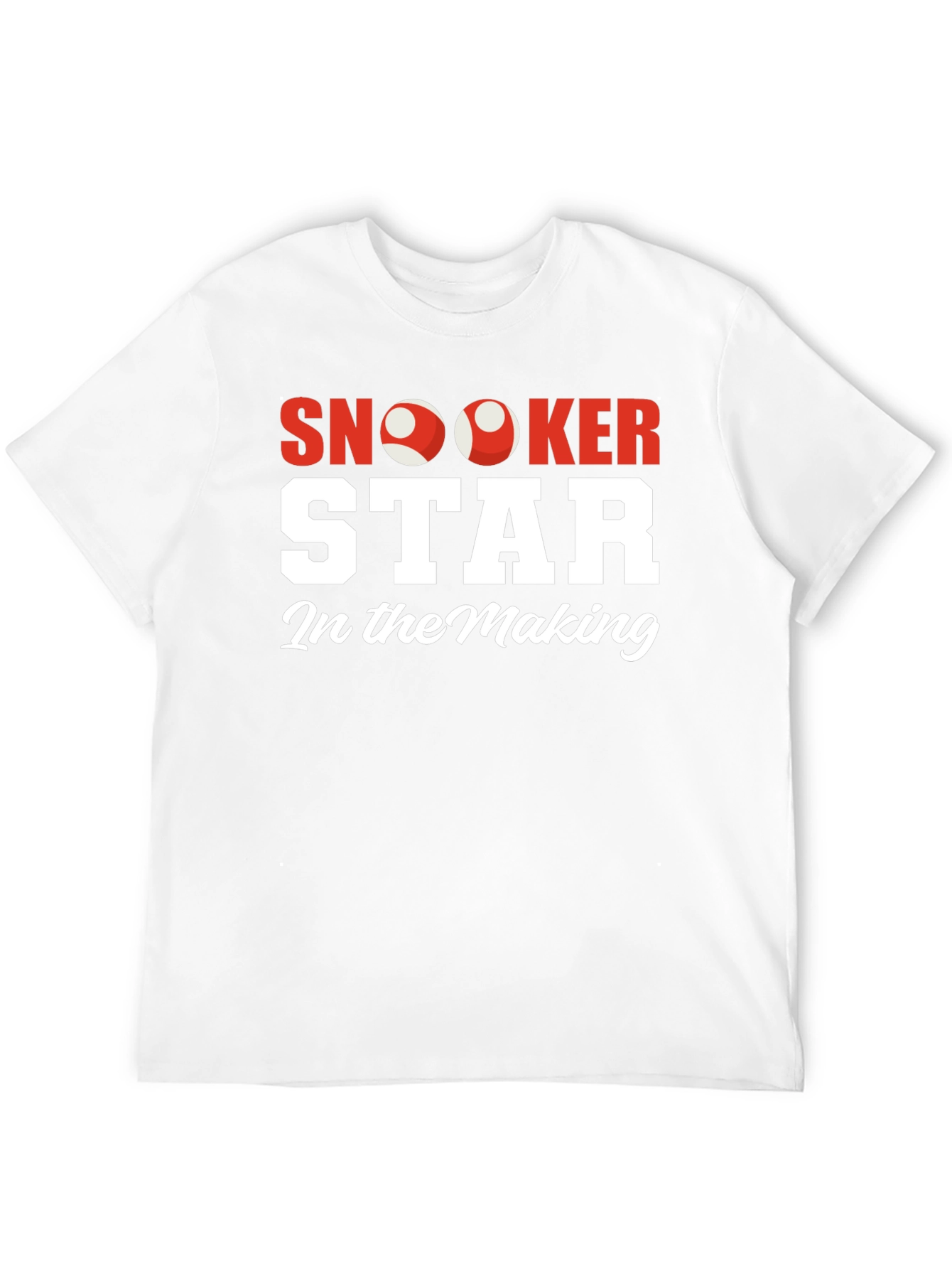 Snooker Star In The Making Black T-Shirt