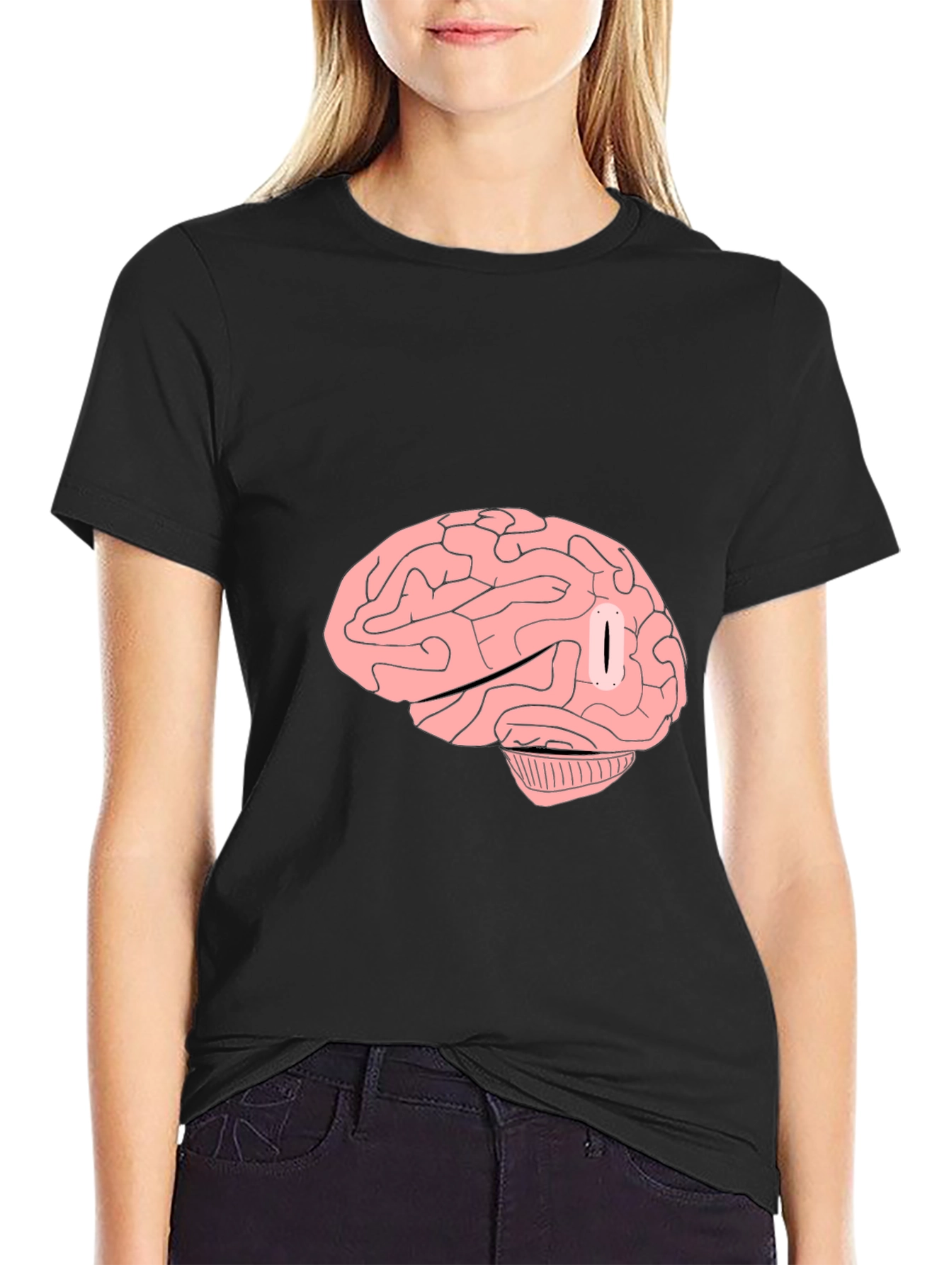 Brain Graphic Tee - Unique Style
