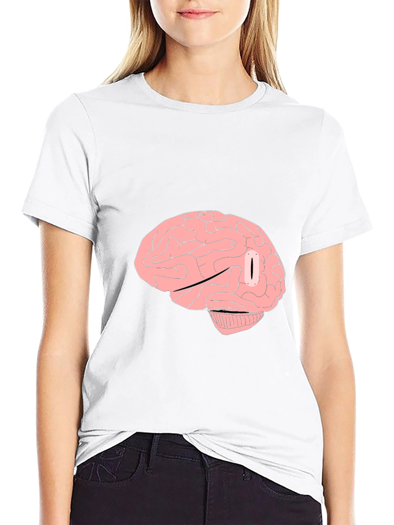 Brain Graphic Tee - Unique Style