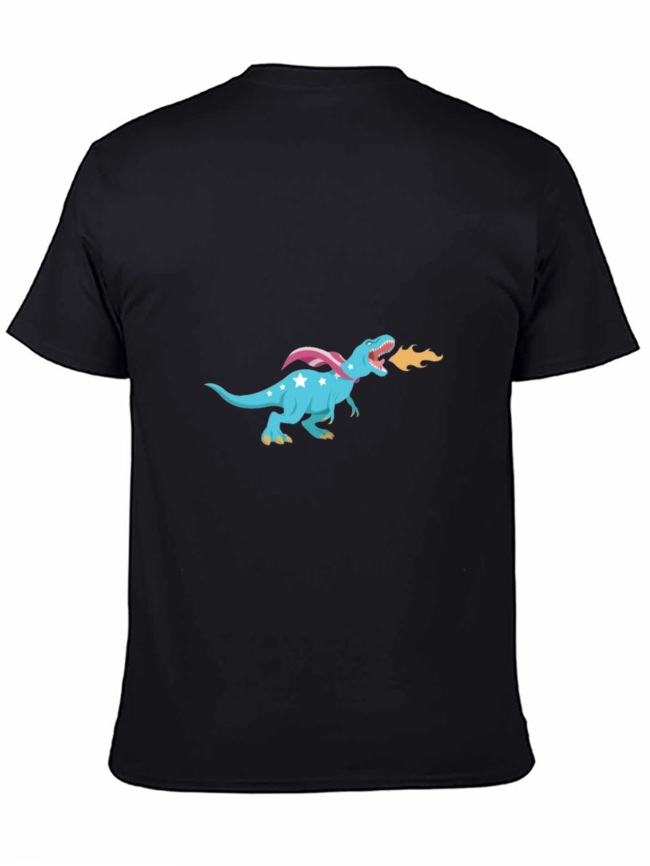 Dino Fire T-Shirt - Cool Dragon Graphic Tee
