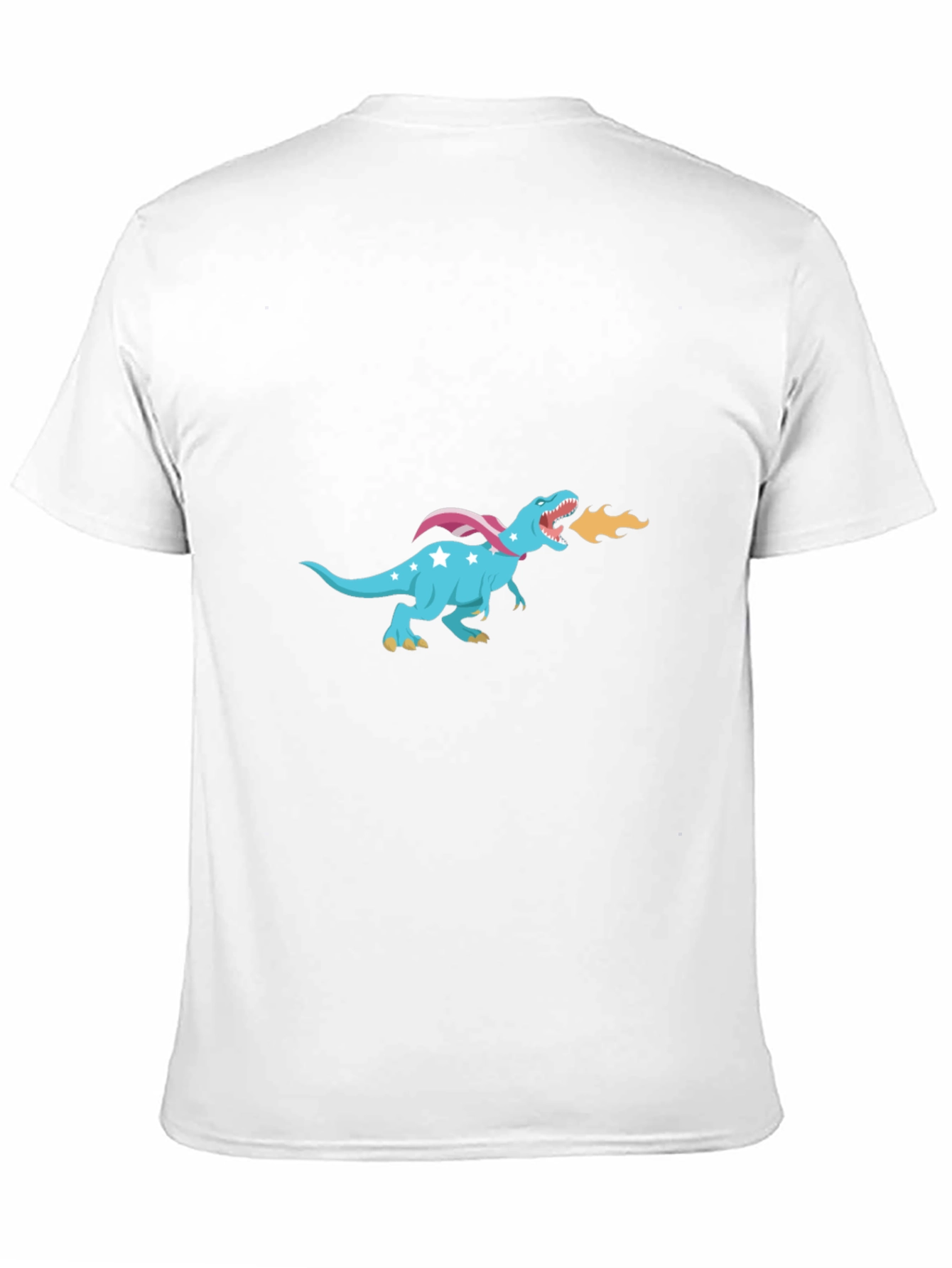 Dino Fire T-Shirt - Cool Dragon Graphic Tee
