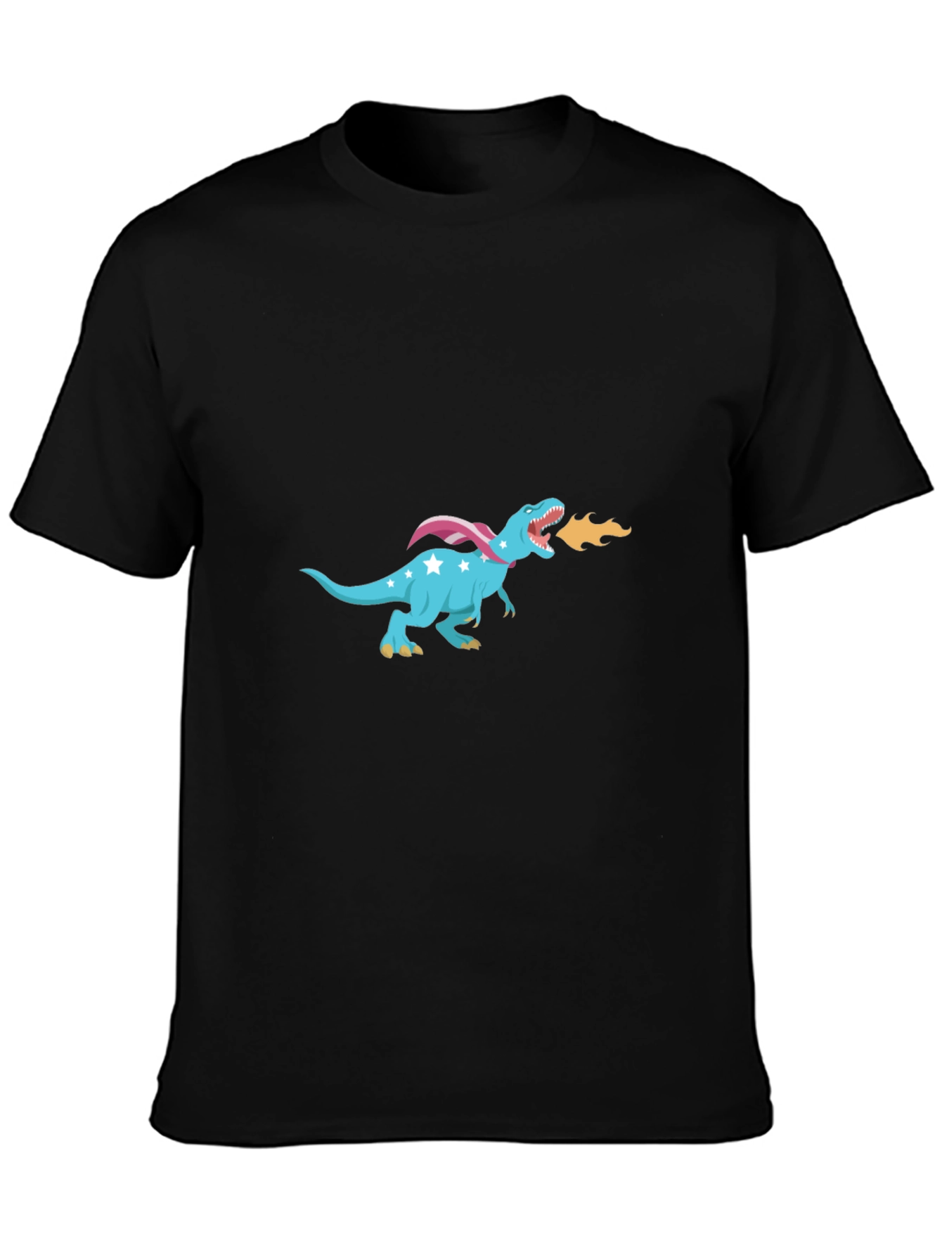Dino Fire T-Shirt - Cool Dragon Graphic Tee