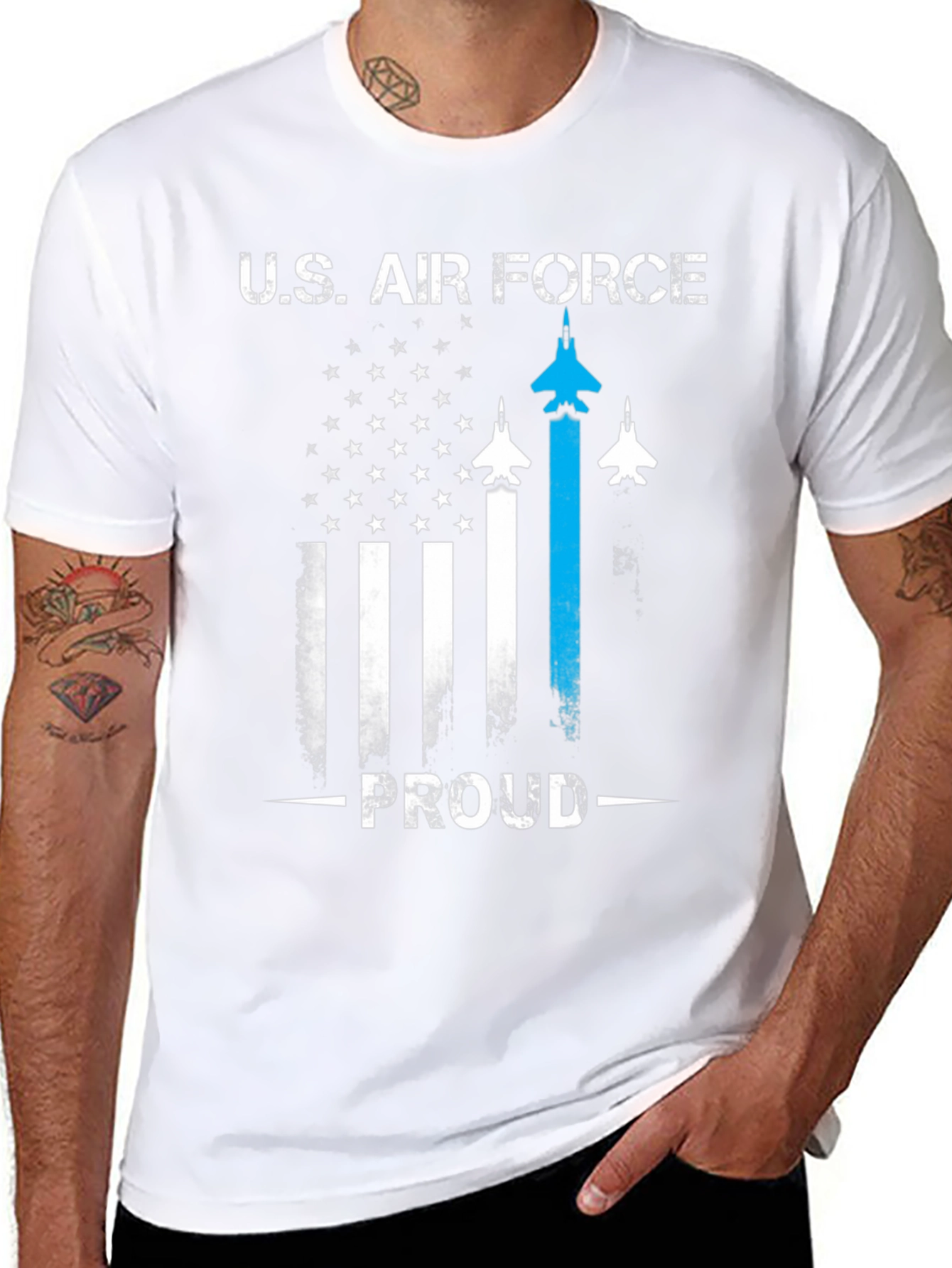 U.S. Air Force Proud Graphic T-Shirt