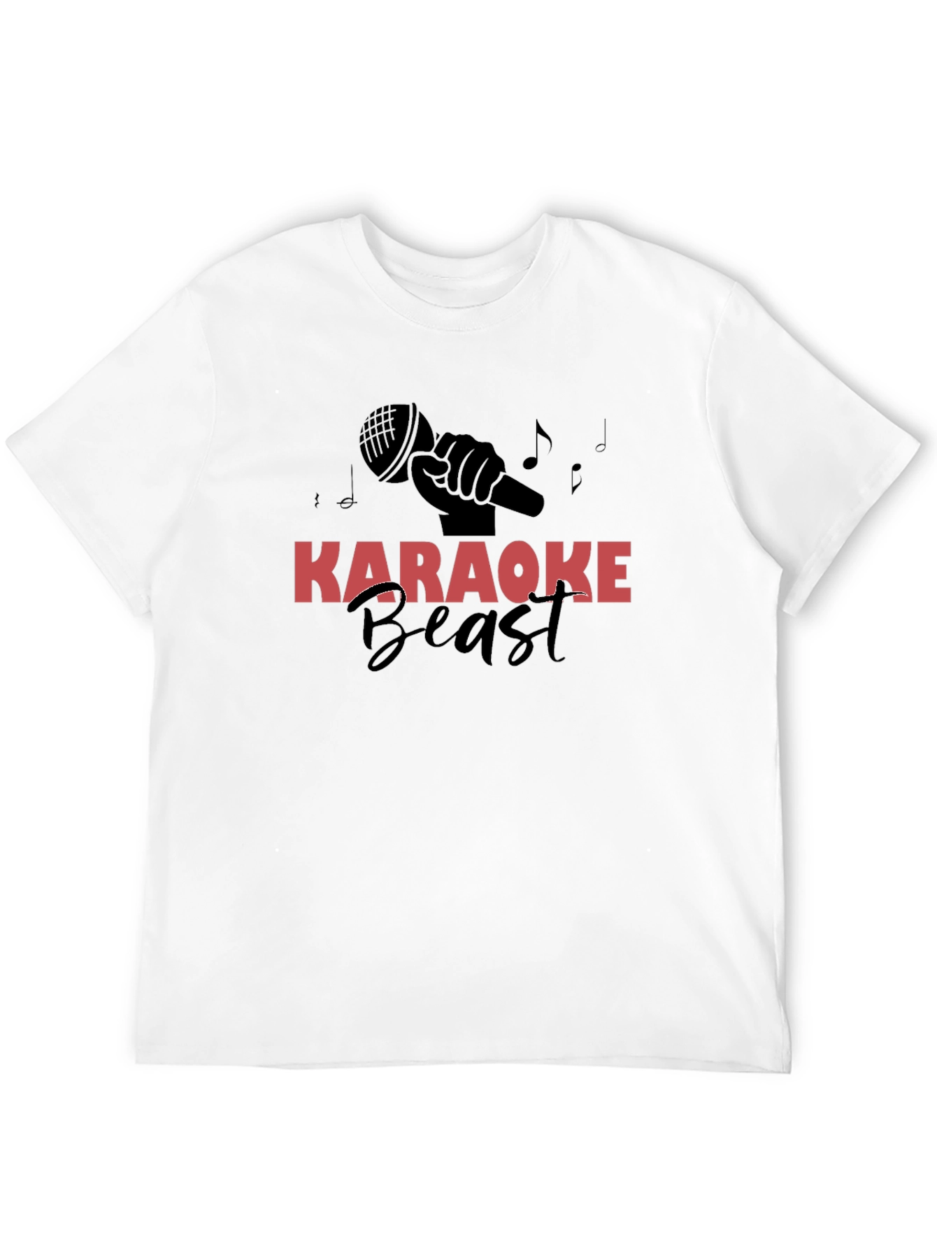 Karaoke Beast Graphic Tee - Sing Your Heart Out!