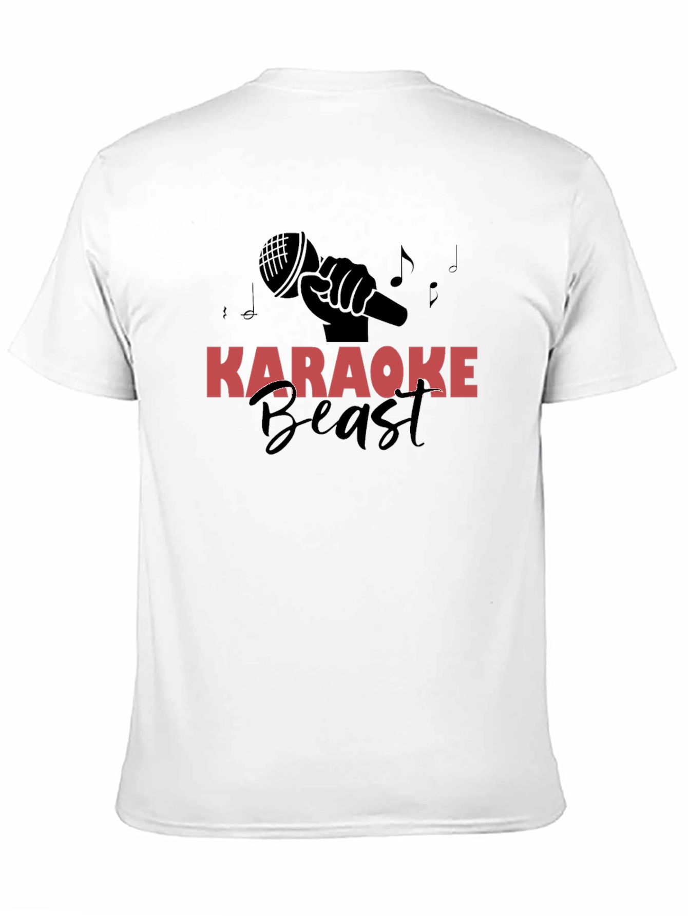 Karaoke Beast Graphic Tee - Sing Your Heart Out!