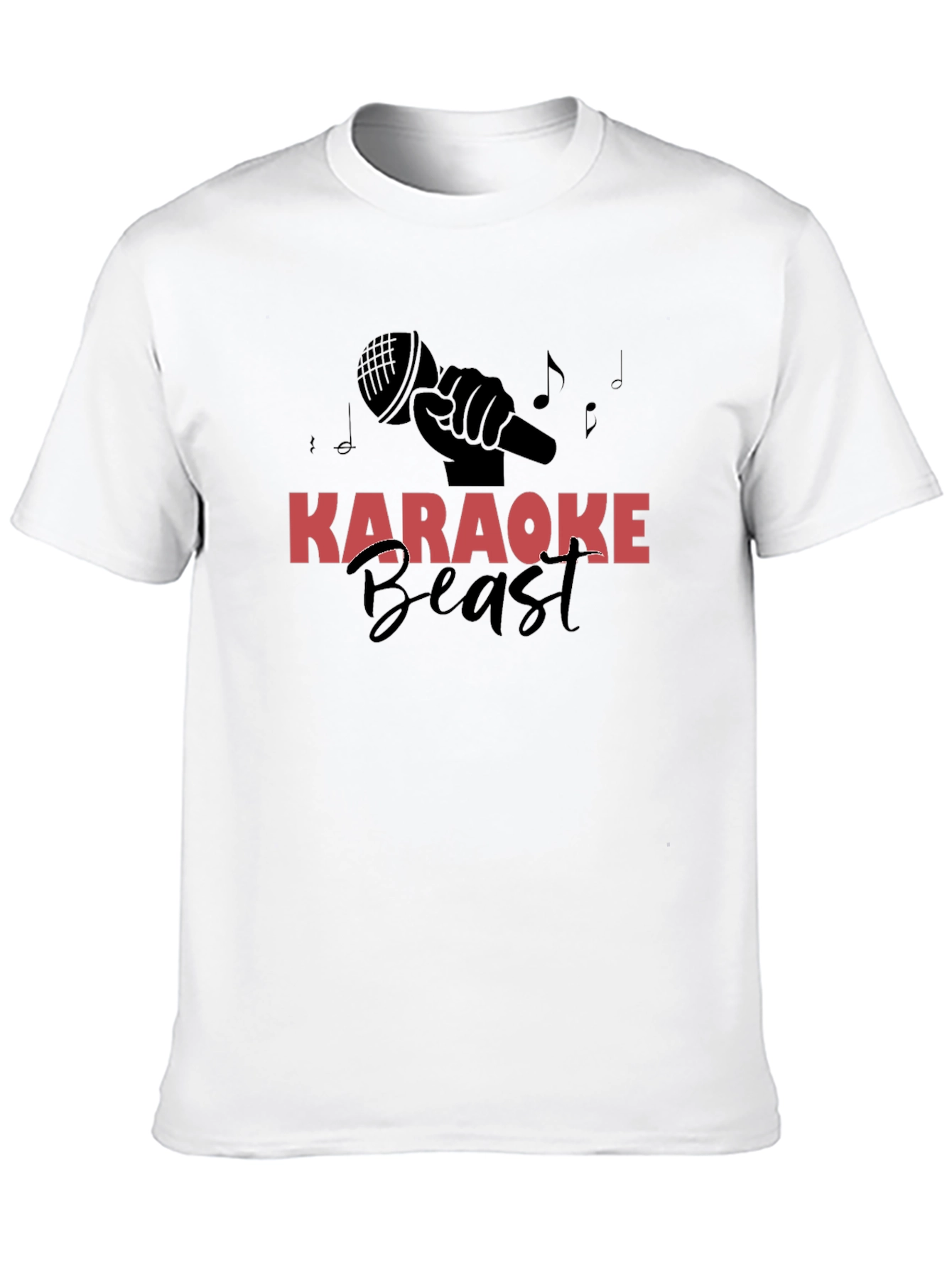 Karaoke Beast Graphic Tee - Sing Your Heart Out!